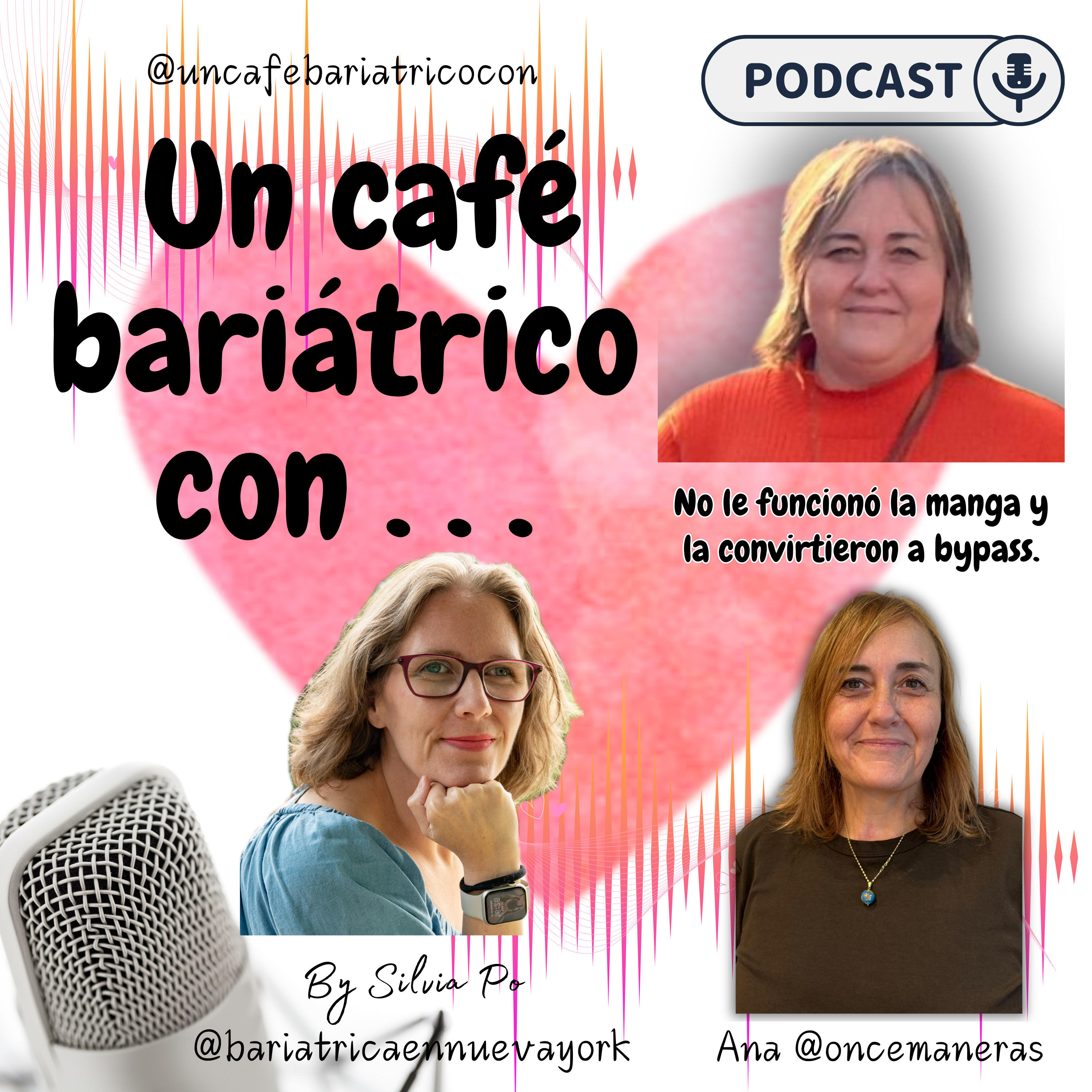 3x04 Podcast Un café bariátrico con Ana, la manga no le funcionó y la convirtieron a bypass. episode artwork
