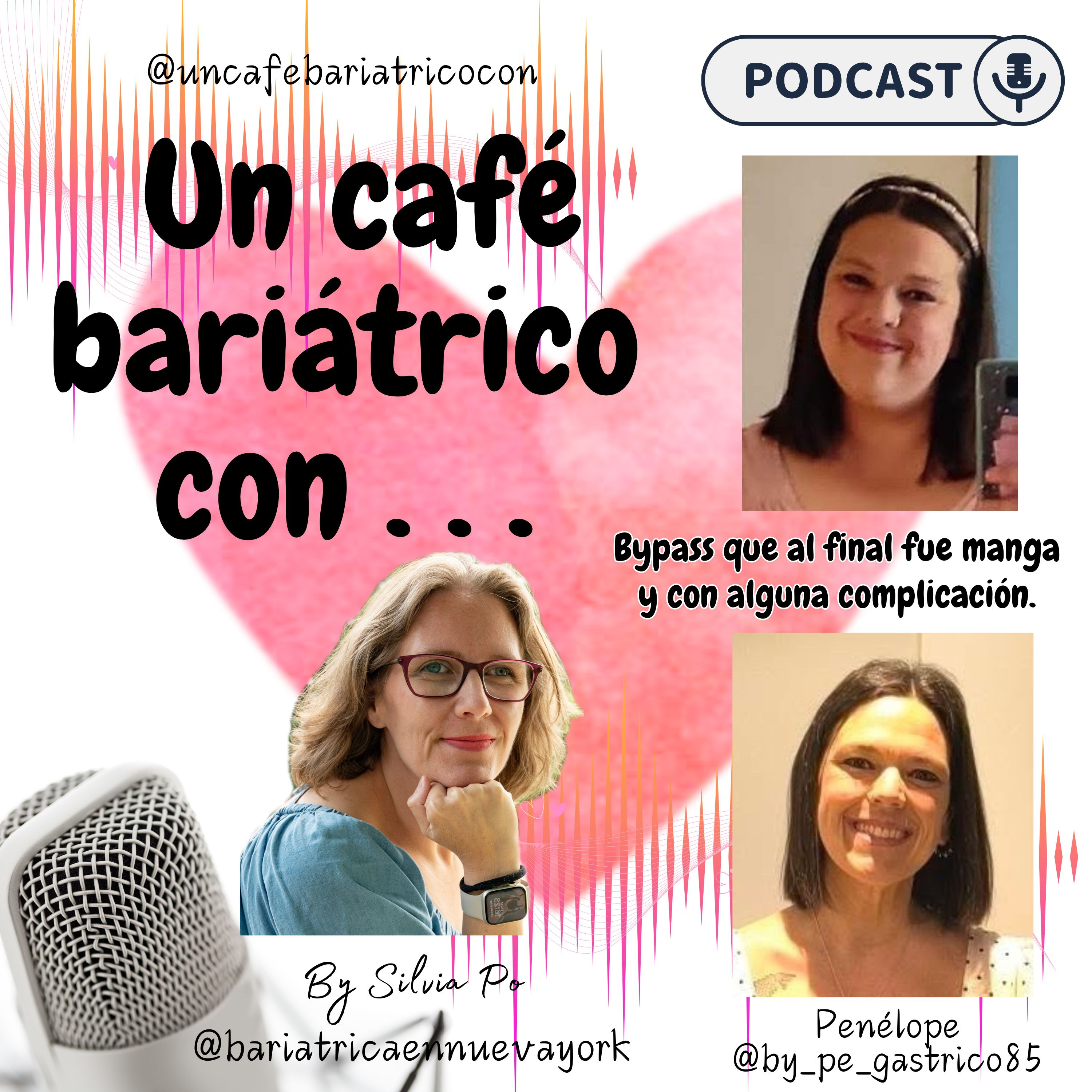 3x05 Un café bariátrico con Pe, bypass que al final fue manga y con alguna complicación episode artwork