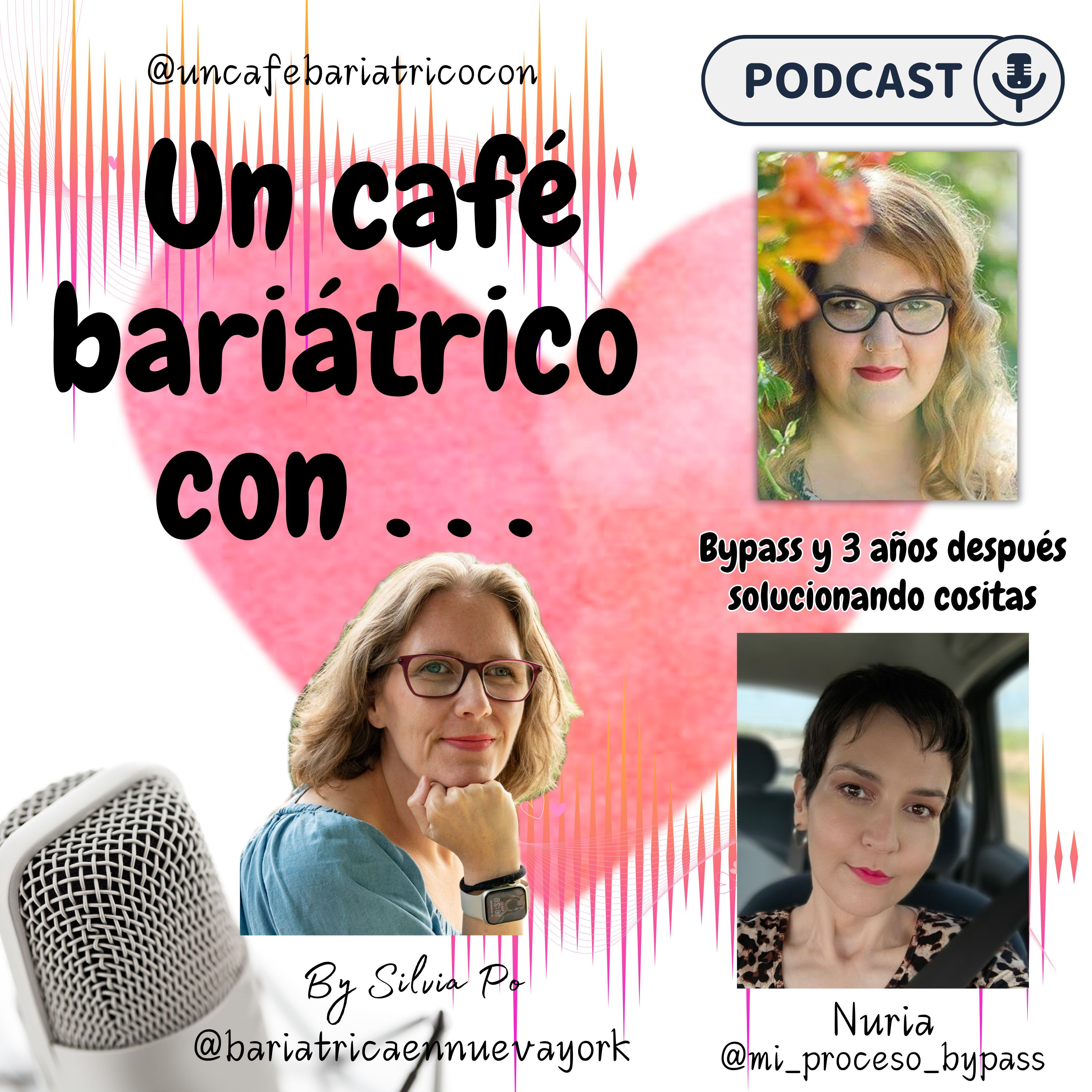 3x06 Un café bariátrico con Nuria, bypass y 3 años después con alguna complicación. episode artwork