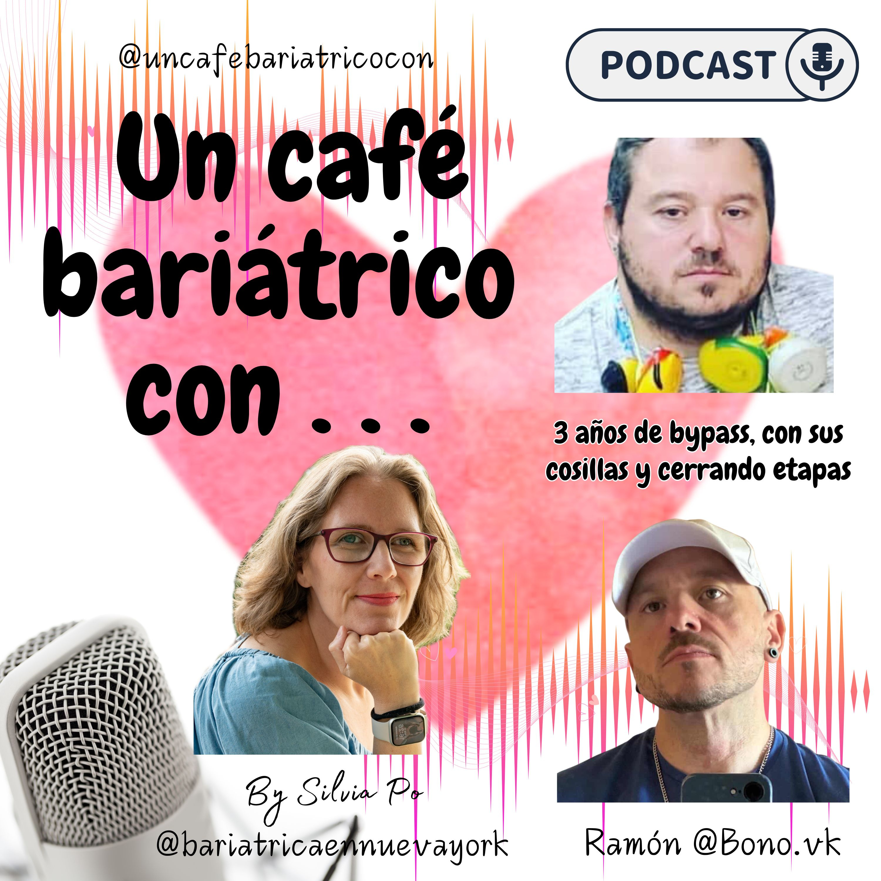 3x08 Un café bariátrico con Ramón, 3 años de bypass con cositas y cerrando etapas. episode artwork