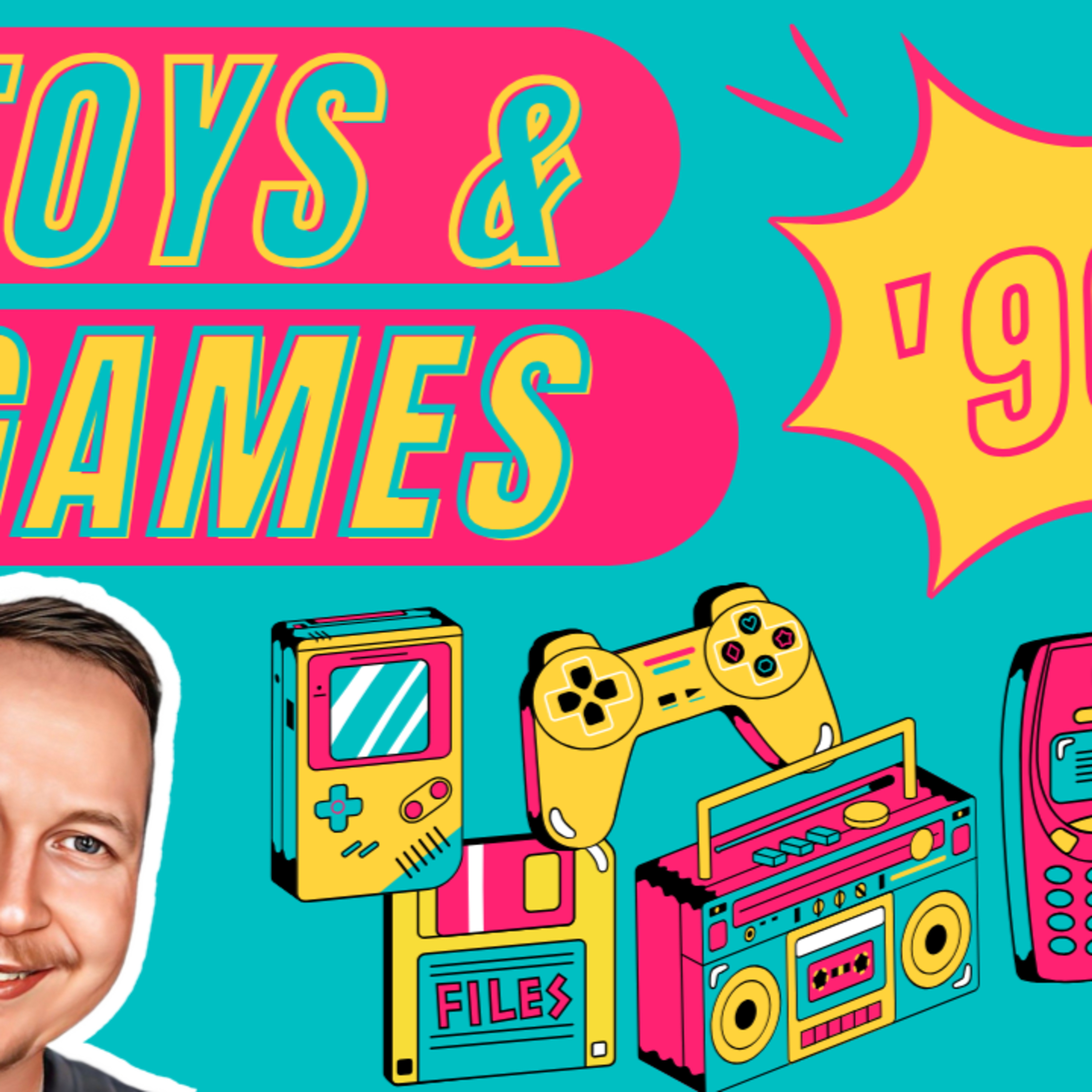 Our Favorite Toys From the 1990's! episode artwork