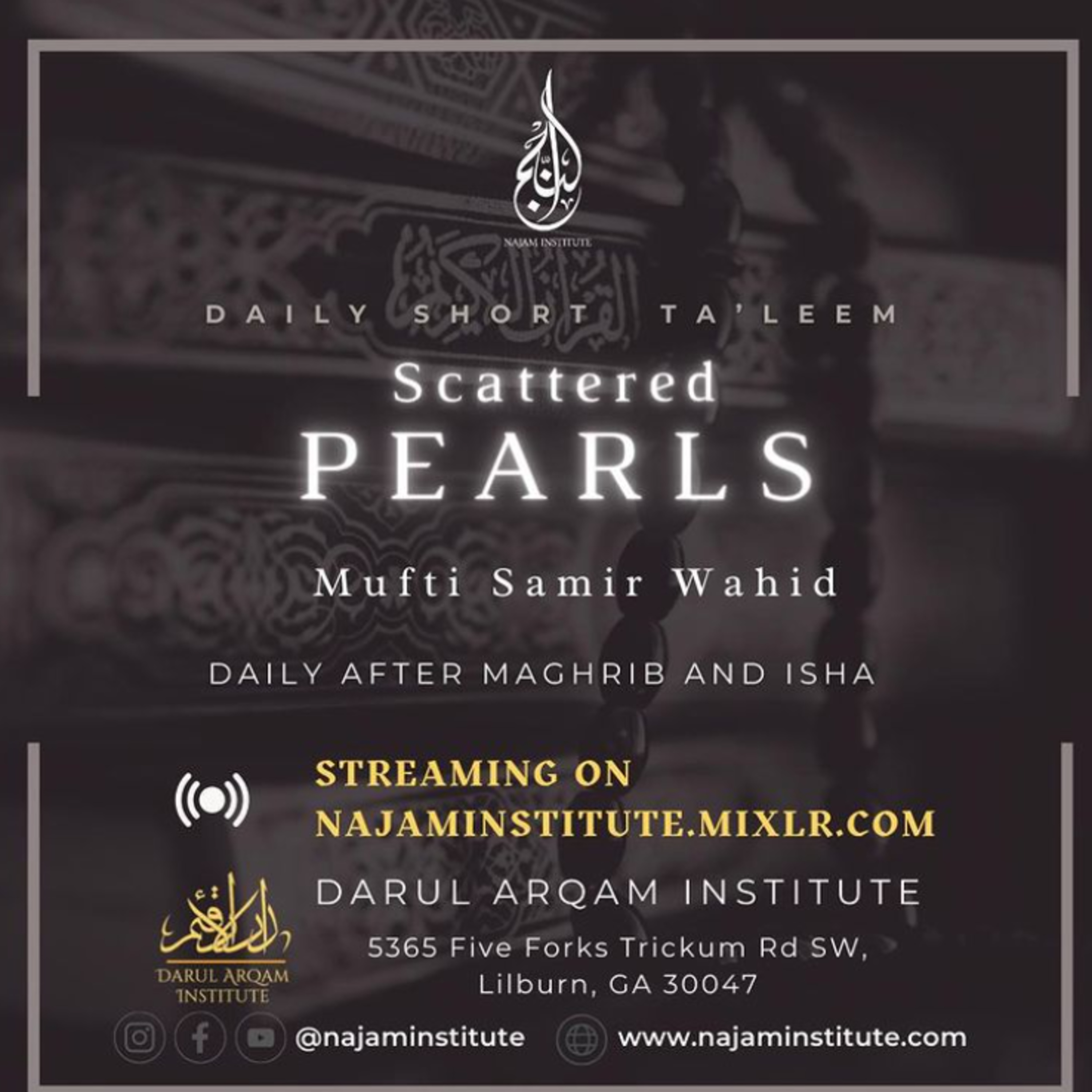 Scattered pearls EP 2 | Najam Institute episode artwork