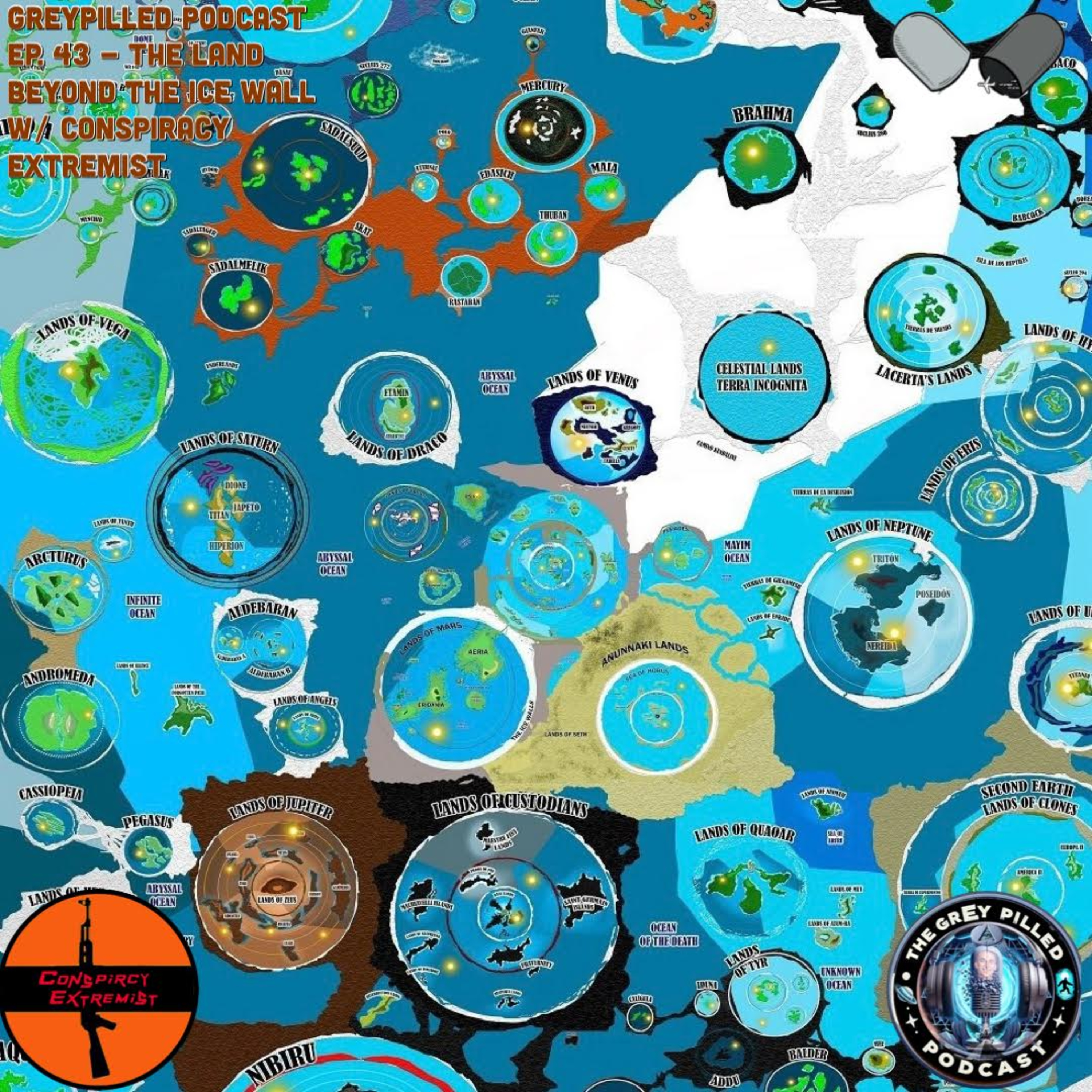 Episode 43 - Land Beyond The Ice Wall w/ Conspiracy Extremist