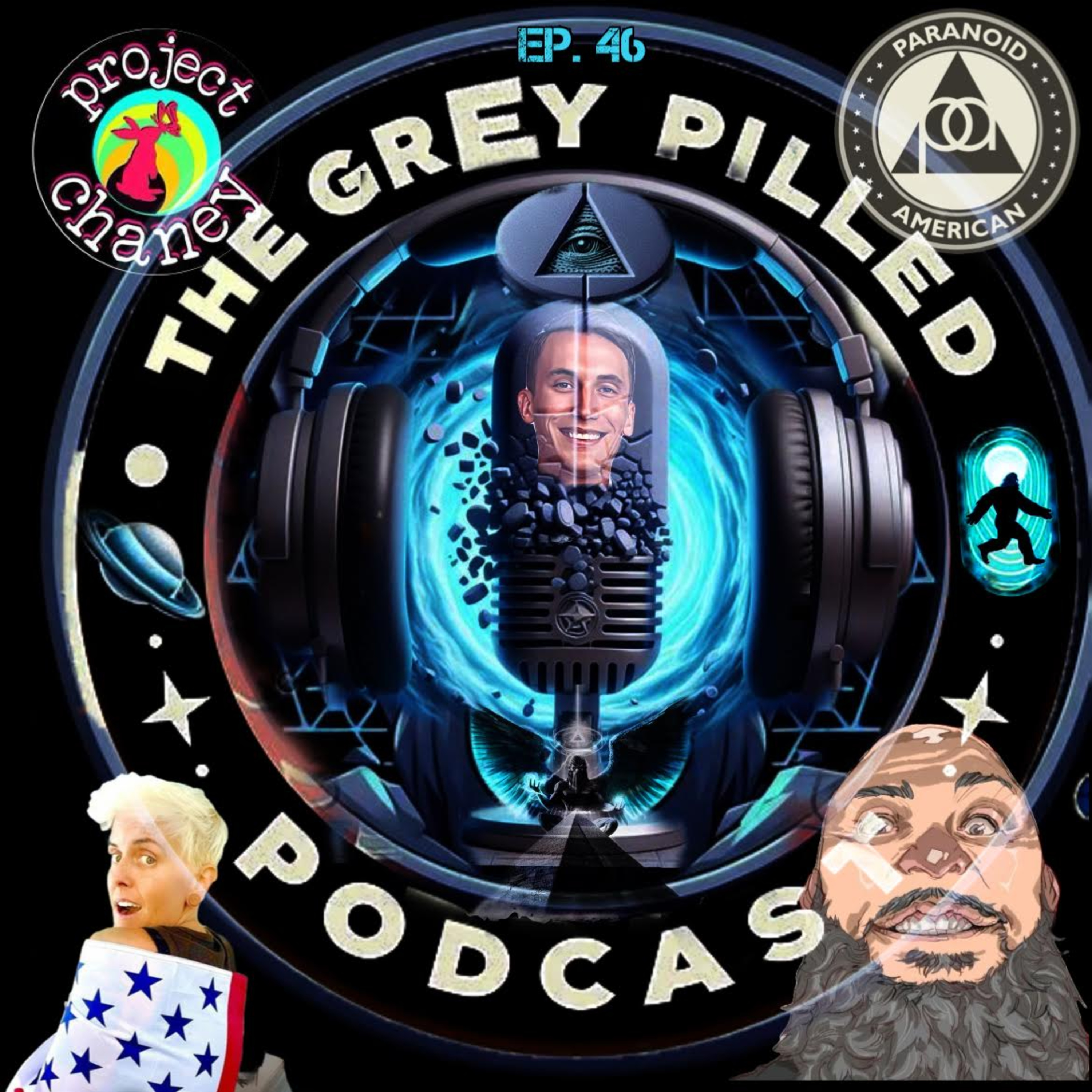 Episode 46 - Mind Palaces, Russian Dream Hacking, The O.A. and More w/ Mrs. Greypilled, Chaney & Paranoid American