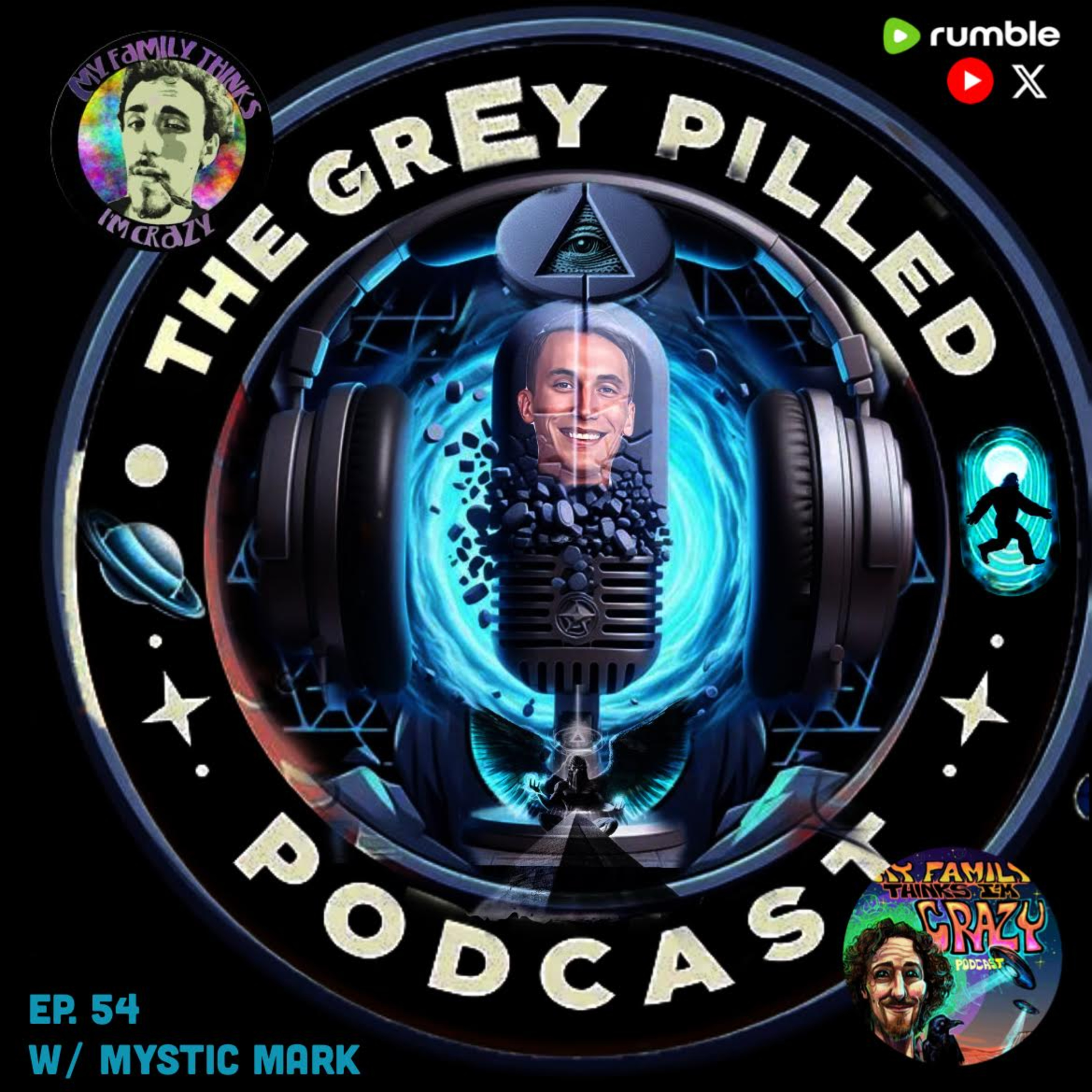 Episode 54 - Mysticism, Spirituality and The Art of Podcasting w/ Mystic Mark