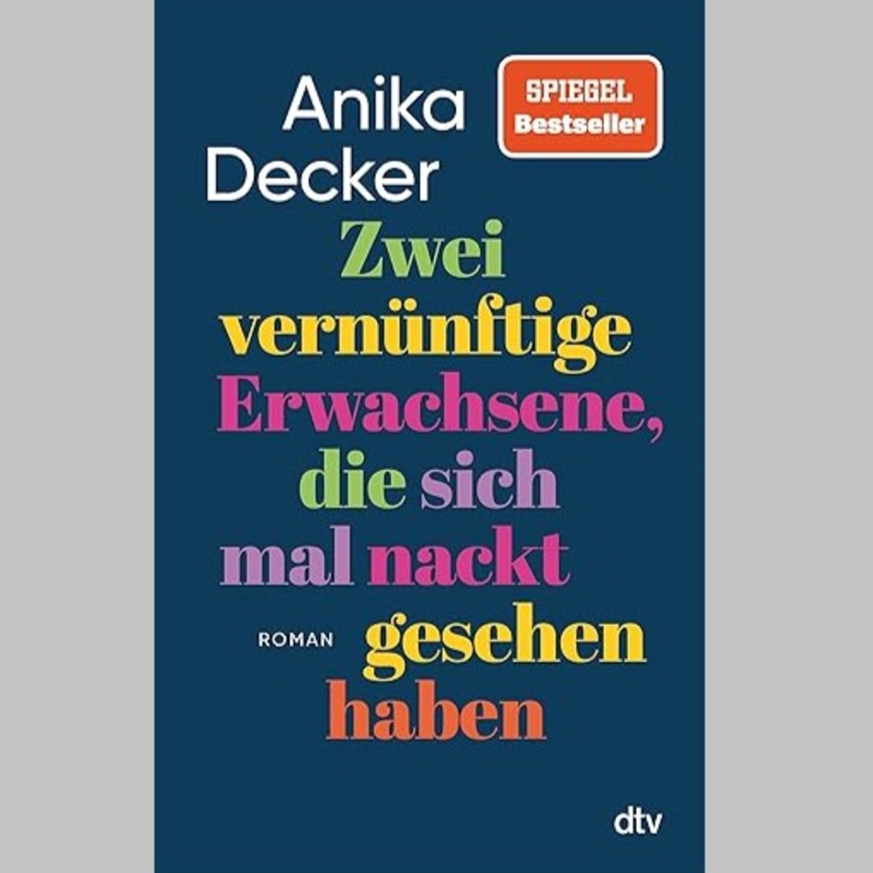 »Zwei vernünftige Erwachsene, die sich mal nackt gesehen haben«, Roman von Anika Decker episode artwork