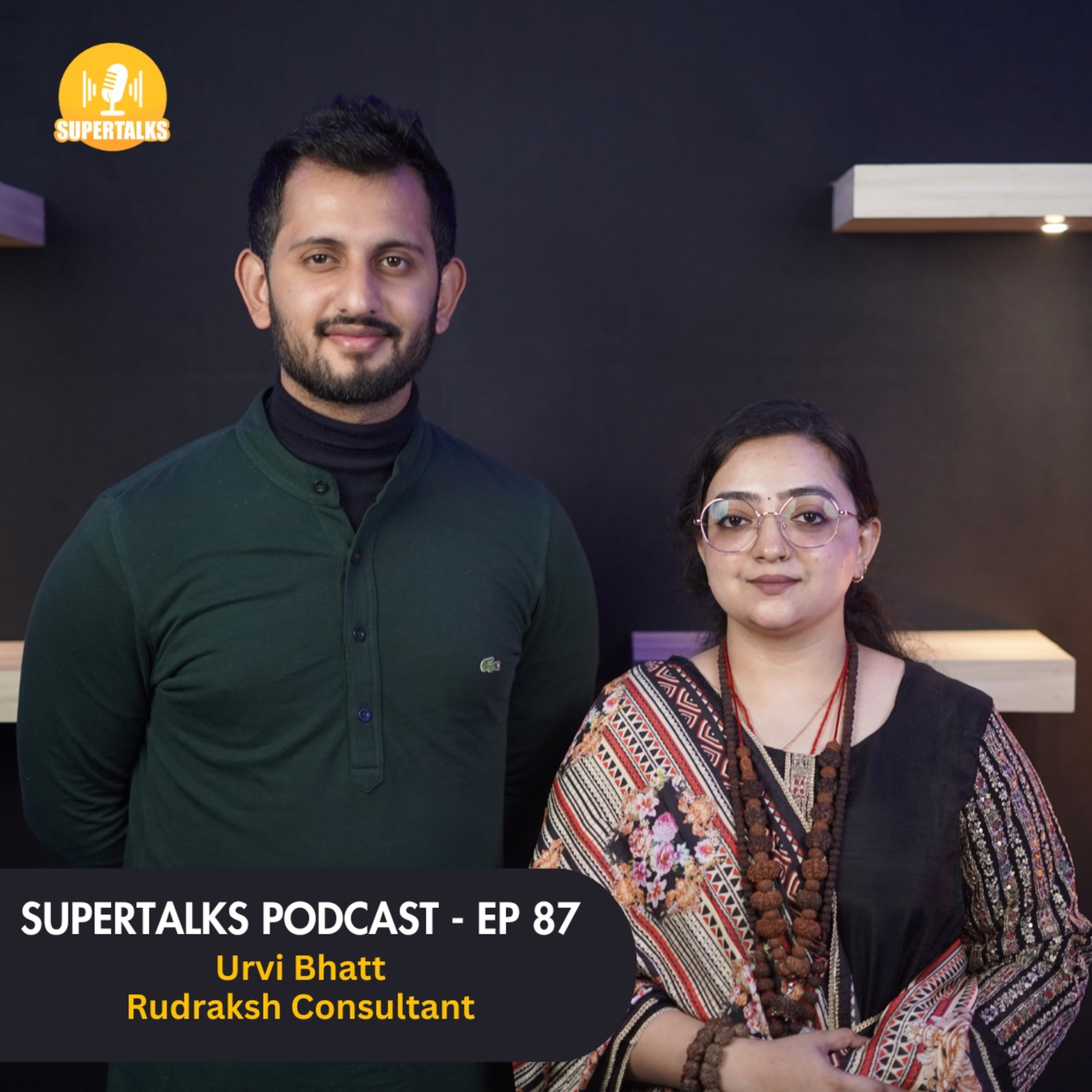 Hanuman Ji Real Darshan Story | Sadhana, Rudraksha SCAM & More | Urvi Bhatt | Supertalks 87 episode artwork