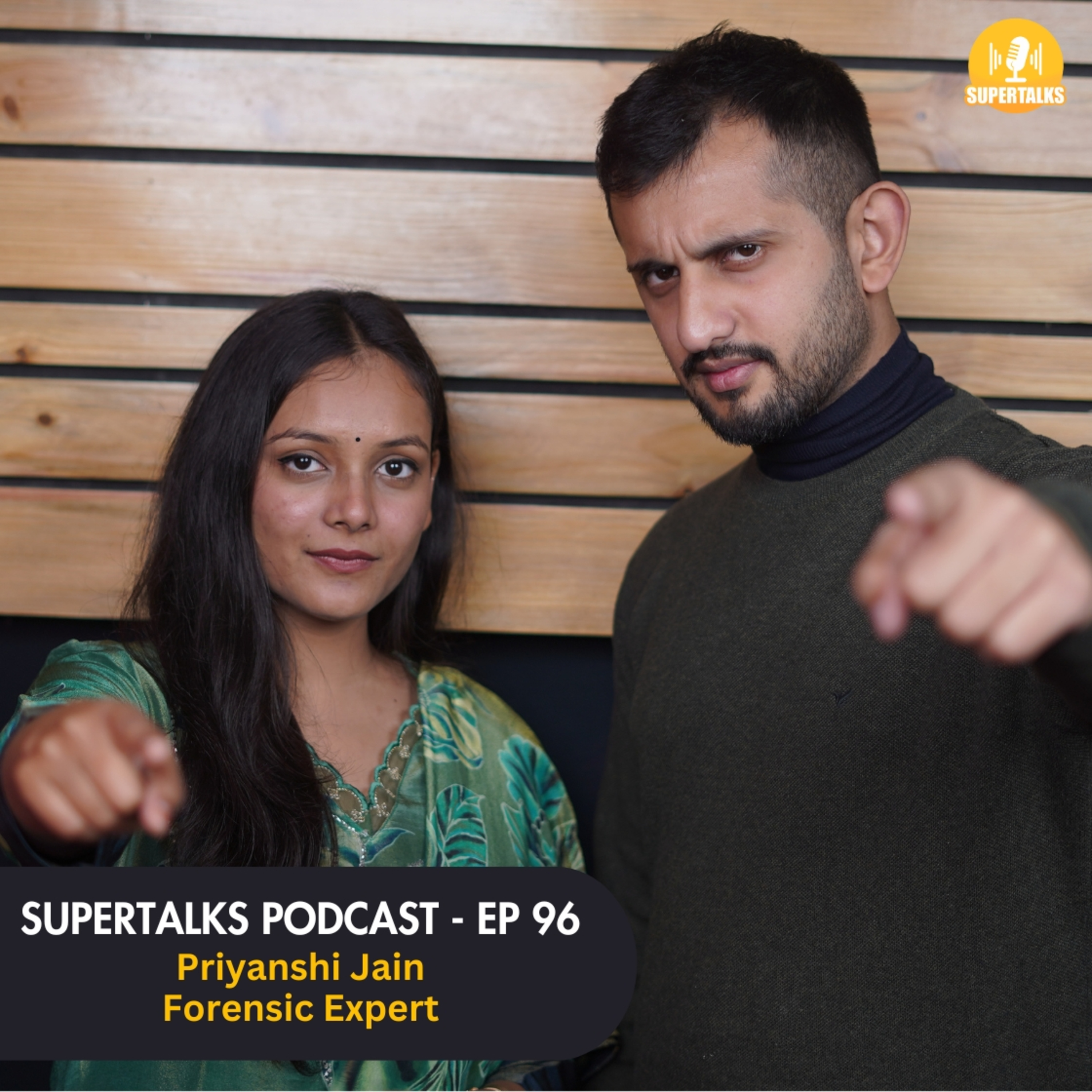 Top Murder Cases | Sushant's Truth, Crime Stories | Forensic Expert - Priyanshi Jain | Supertalks 96 episode artwork