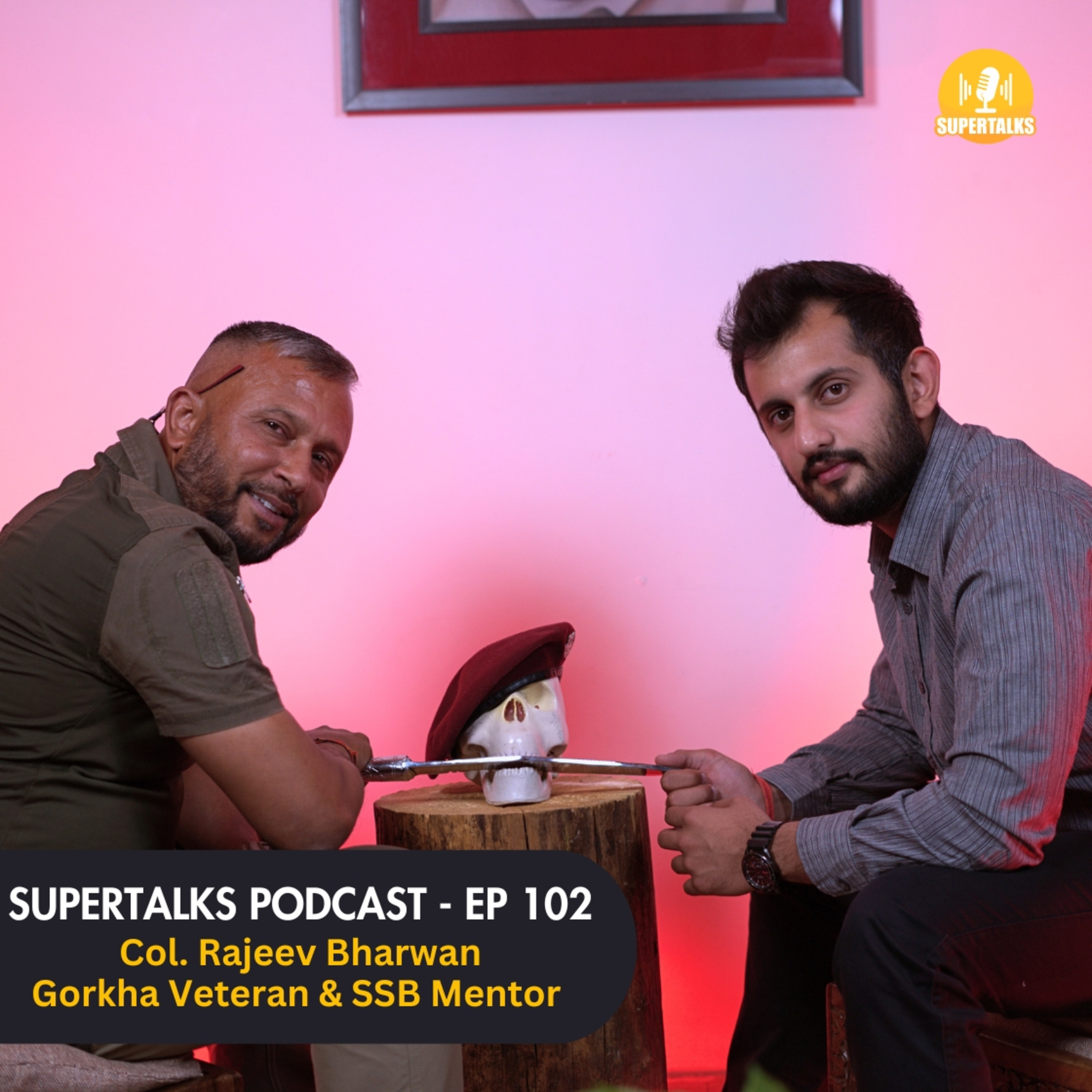 Col. Rajeev Bharwan on Mysteries of Neem Karoli Baba | Kaichi Dham, Real Story - Supertalks 102 episode artwork
