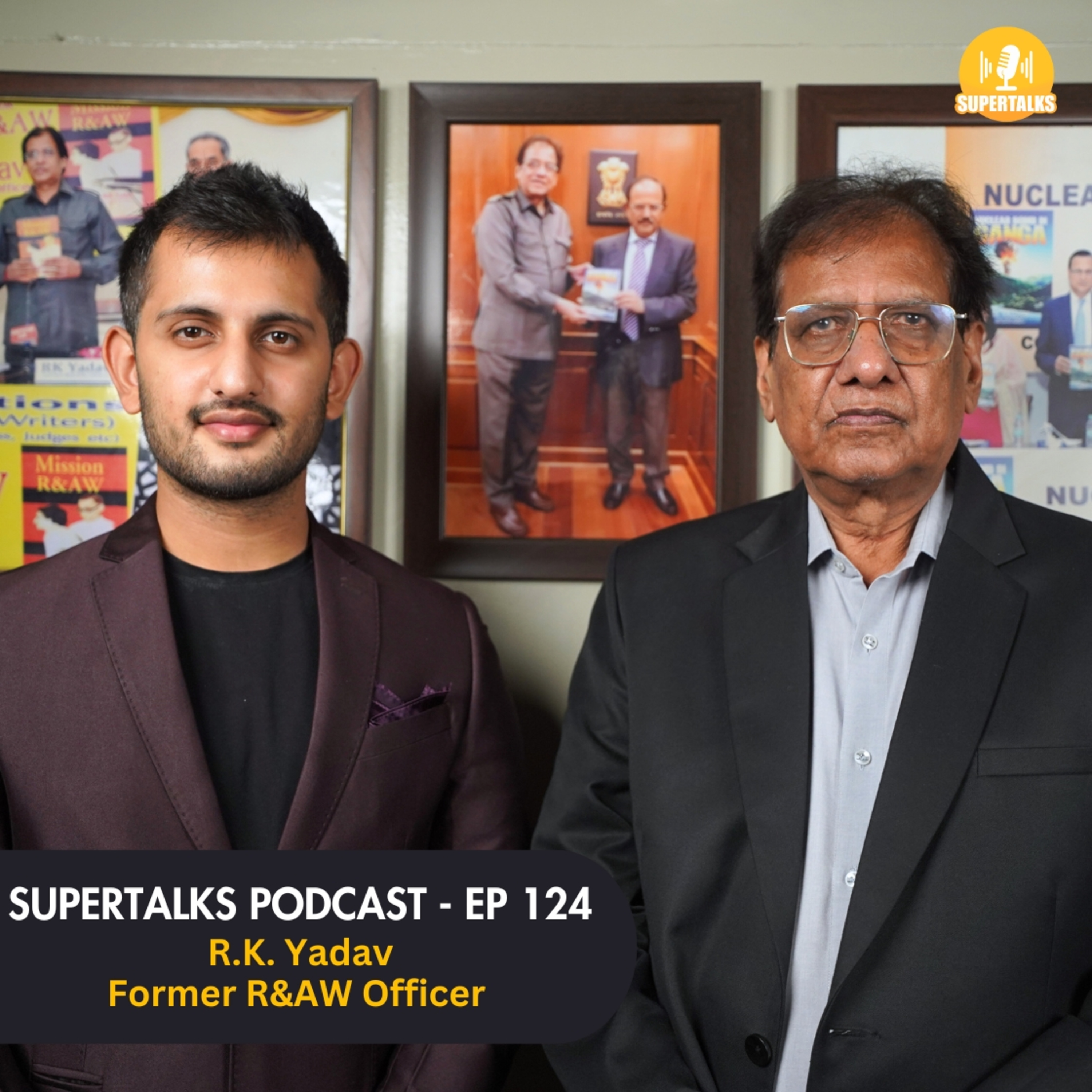 R&AW ke Top Secret Missions, Spy Life, Dawood's Operation & More | Ex-R&AW Officer | Supertalks 124 episode artwork