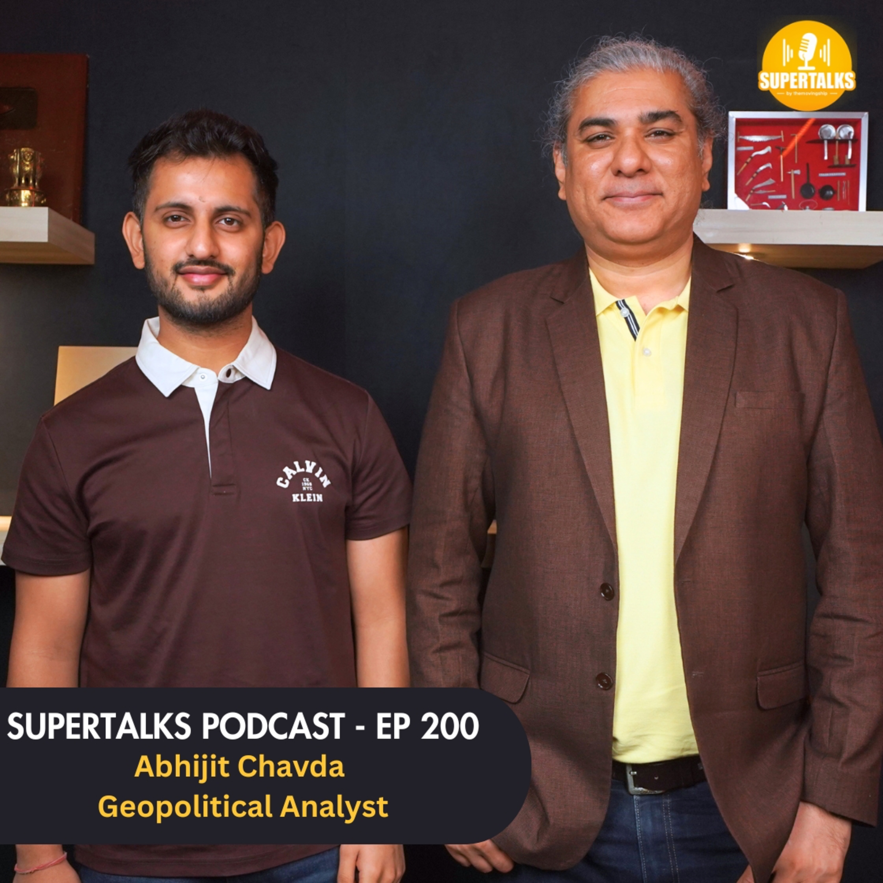 Abhijit Chavda on Dark Reality of Nehru, India vs Pakistan, British Rule, China, Africa & PM Modi | Supertalks EP 200