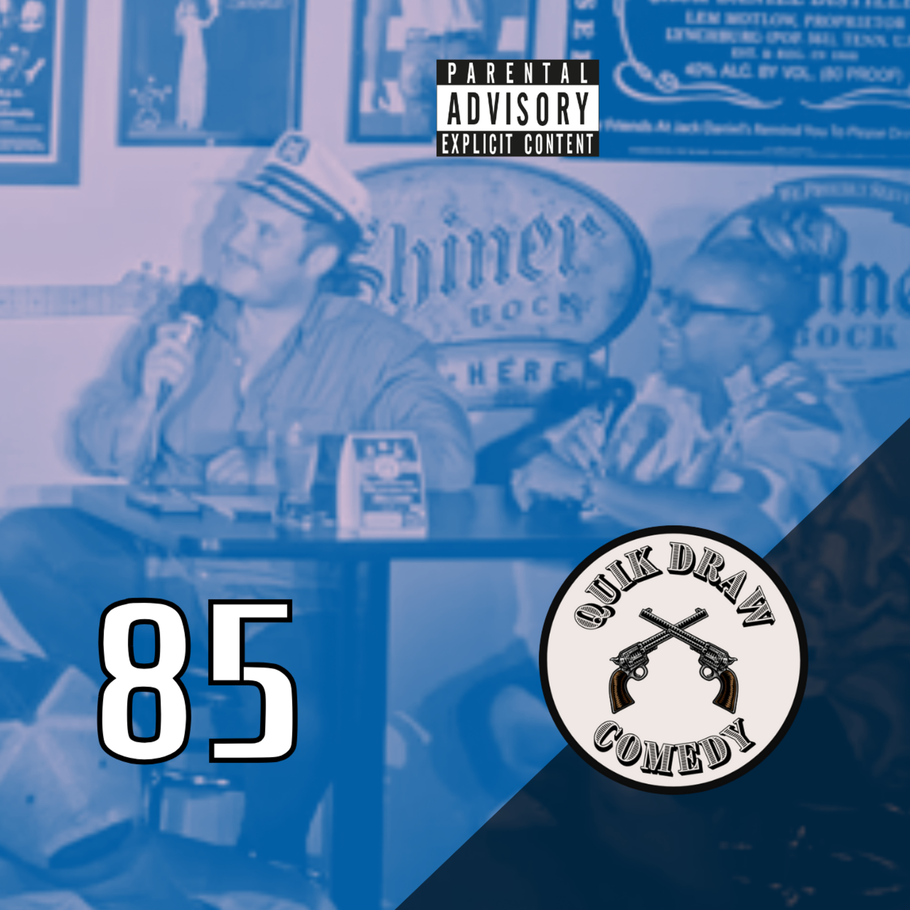 85 - Quik Draw Comedy -Carmela Anderson episode artwork