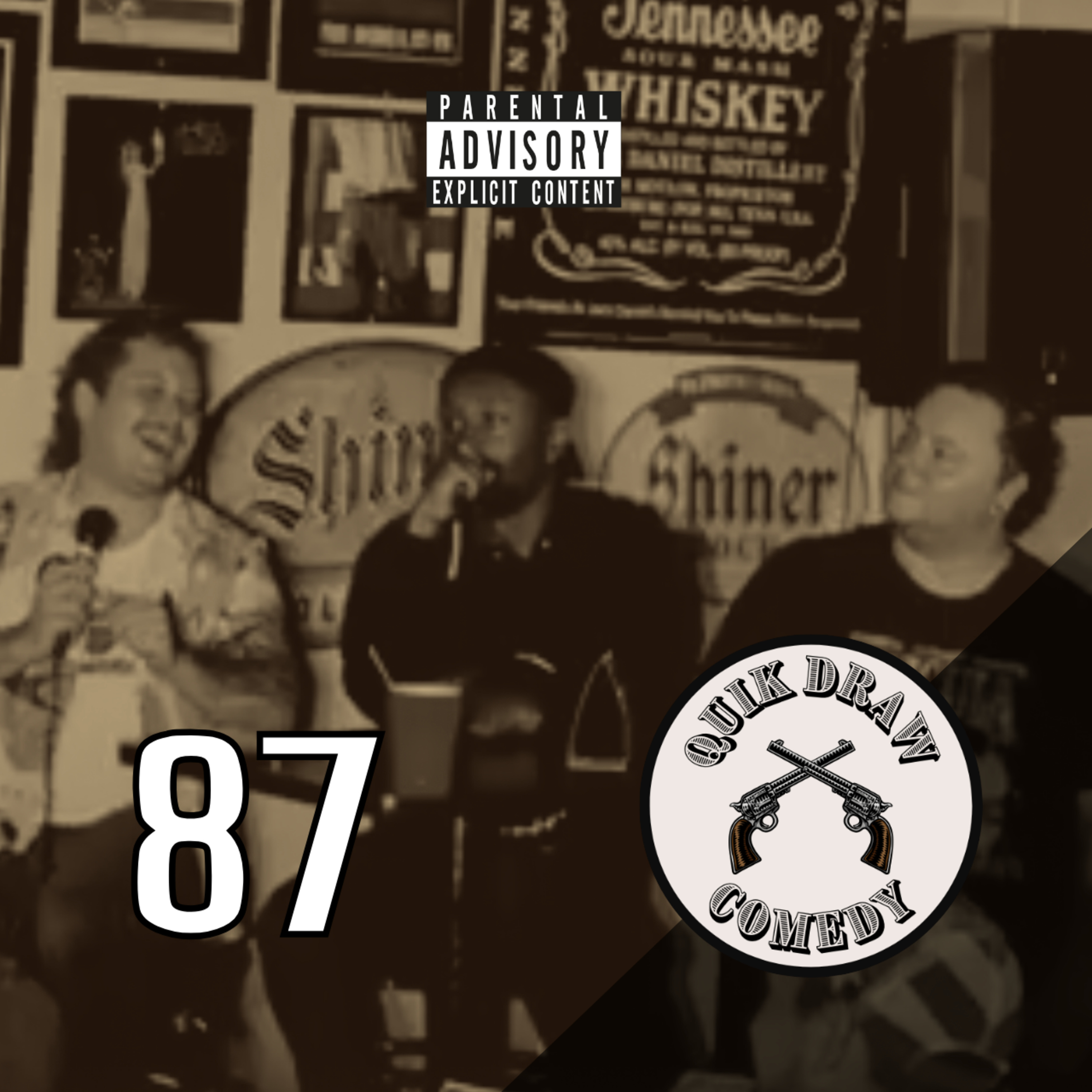 87 - Quik Draw Comedy - Rodney Conyers Jr and Zach Rahrs episode artwork