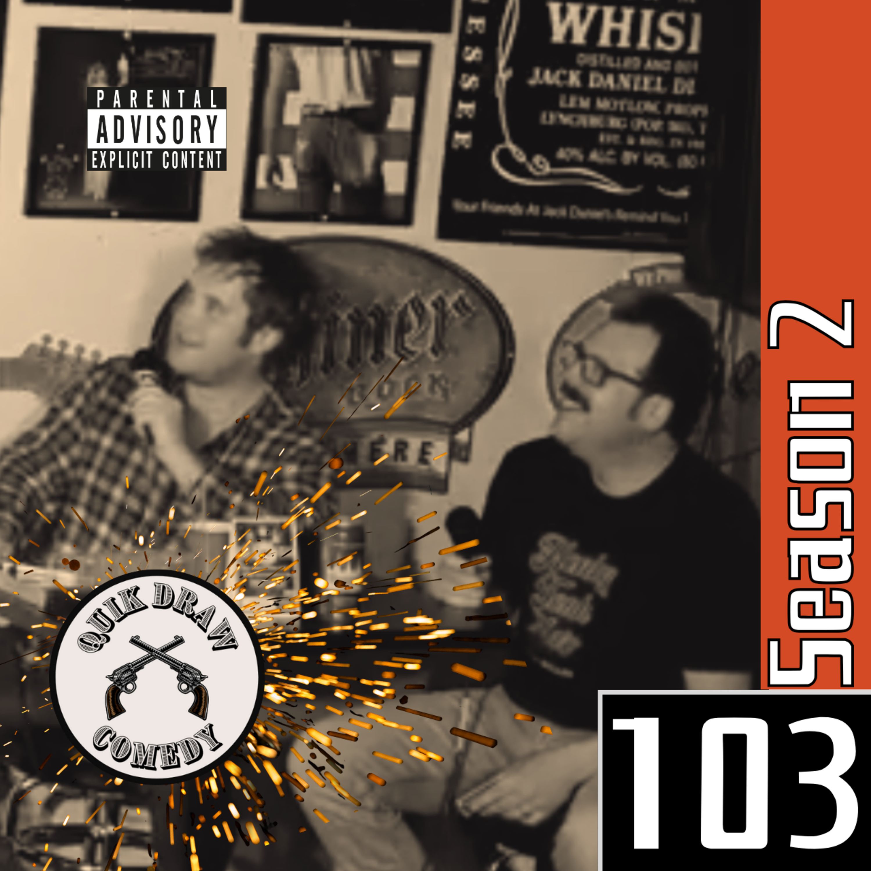 103 - Quik Draw Comedy - Featuring Tony Salvo episode artwork