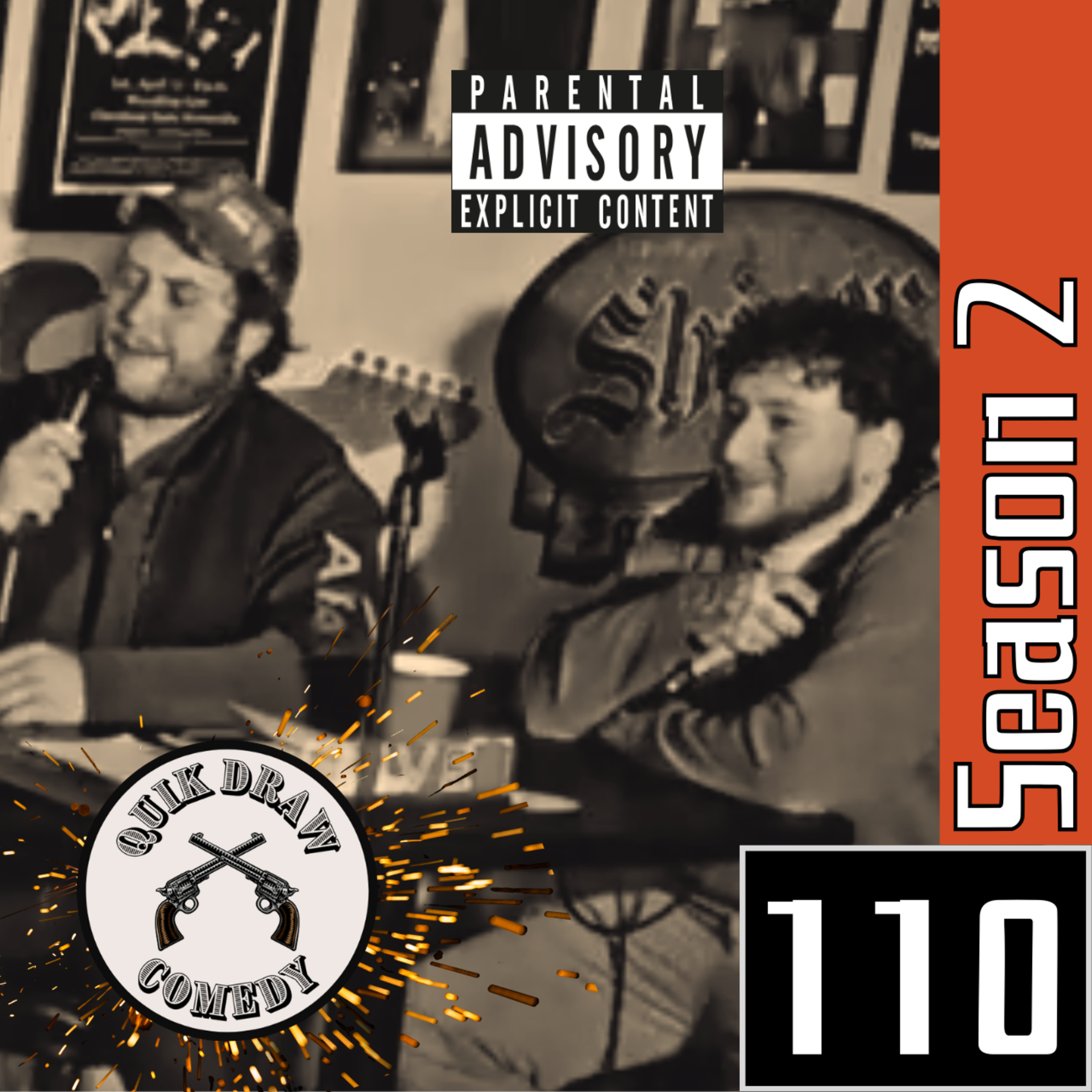 110 - Quik Draw Comedy - Featuring Kyrstian Romero episode artwork