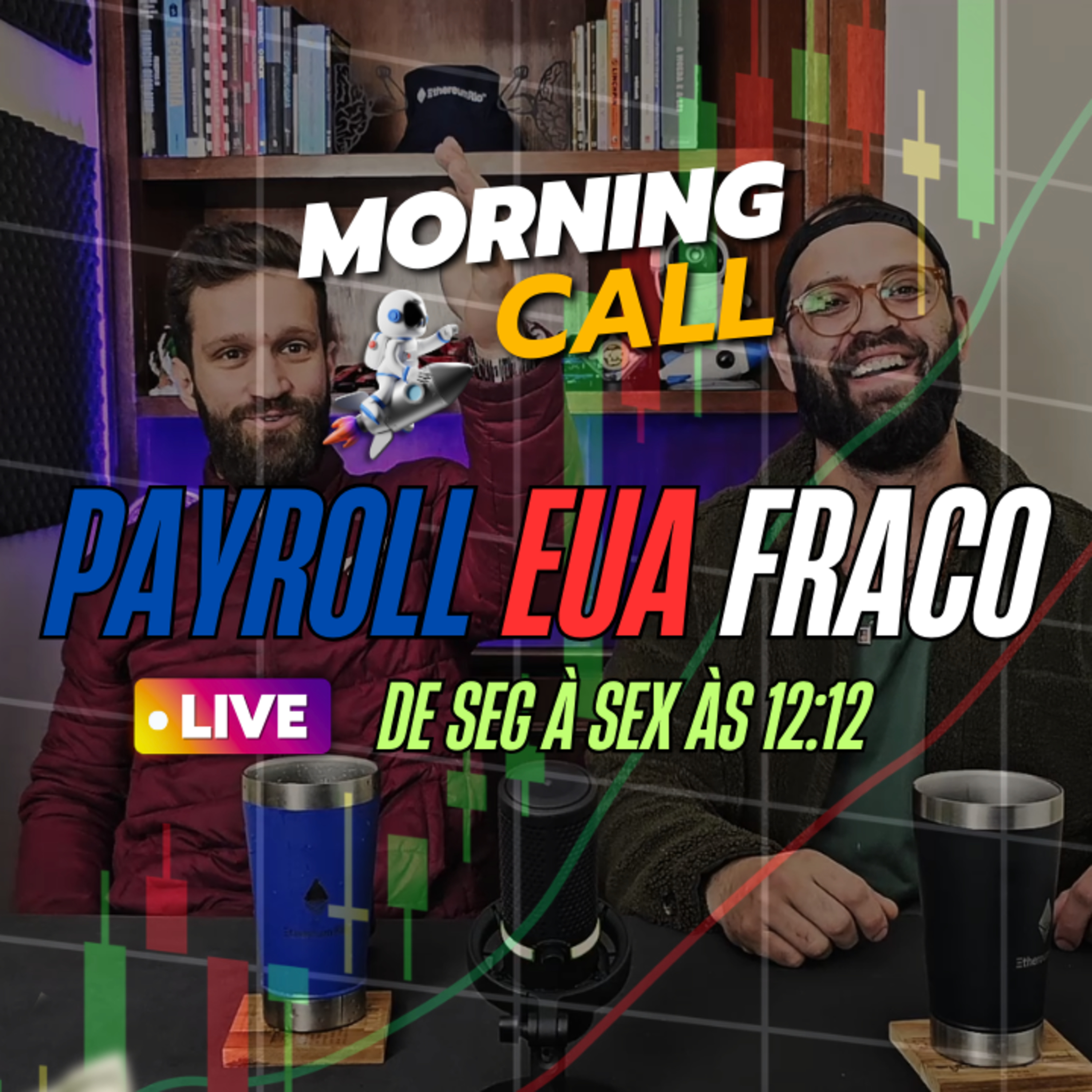 PAYROLL FRACO, é agora que a recessão vem? O soft landing é possível? episode artwork
