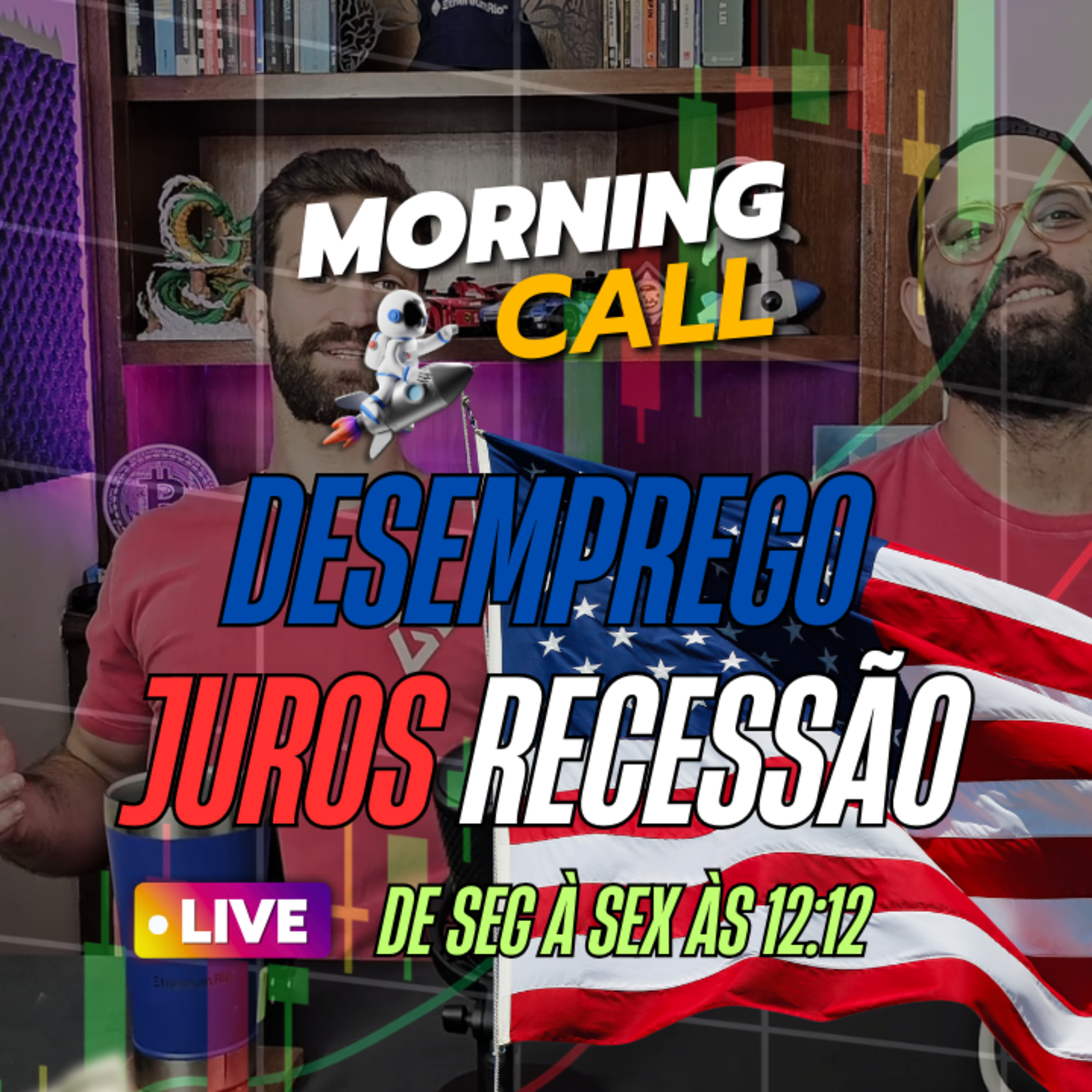 Desemprego, Payroll e Corte de Juros dos EUA e Recessão Mundial episode artwork