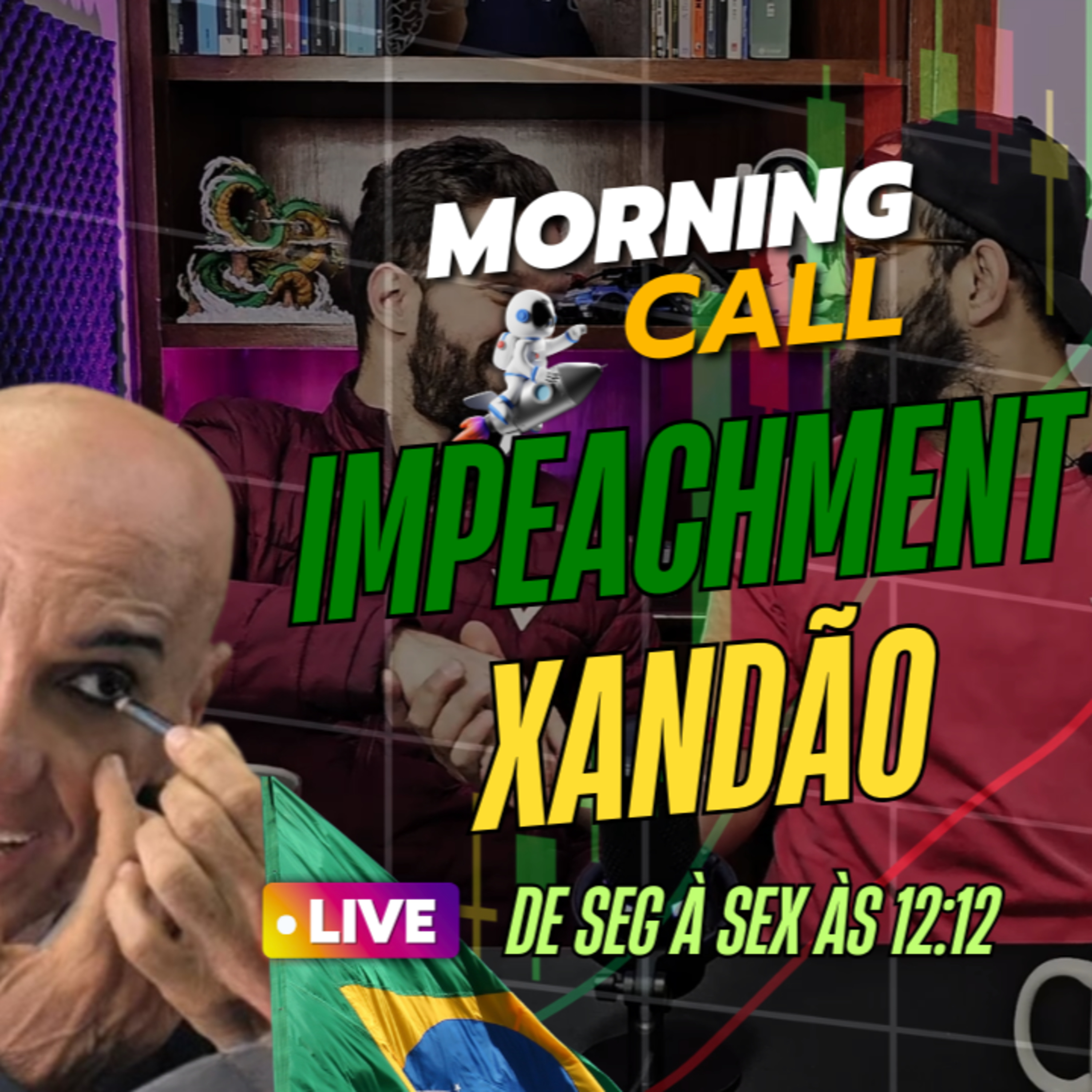 153 deputados apresentam pedido de impeachment para Xandão e BTC sobe 3% na véspera de Trump/Kamala episode artwork
