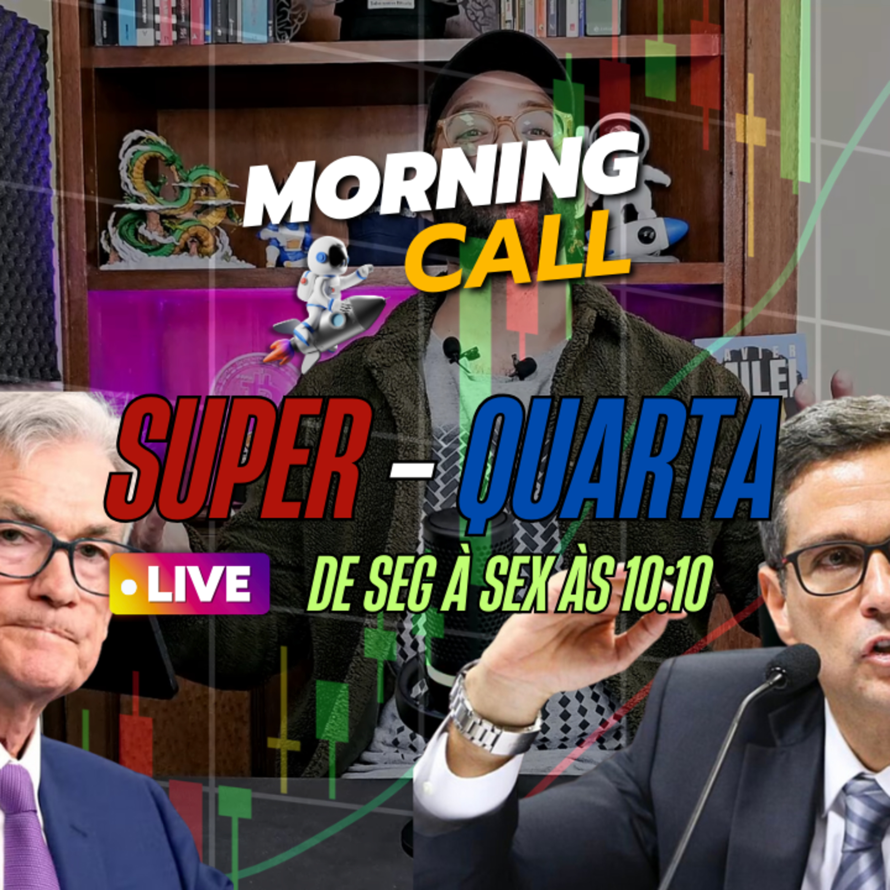 Véspera Super Quarta: o mundo de olho no FED E COPOM episode artwork