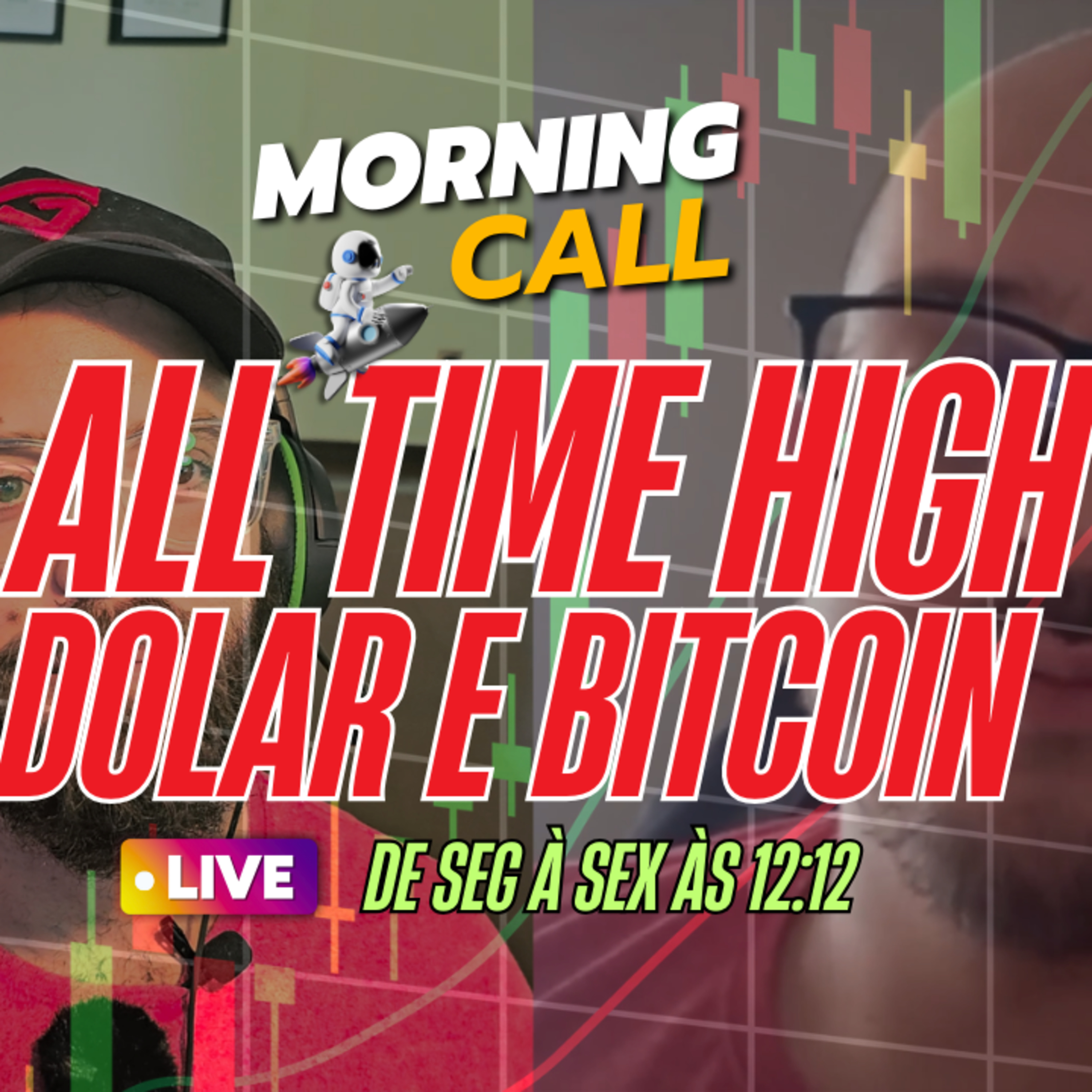 ALL TIME HIGH do DOLAR e do BITCOIN!! AMANHÃ É DIA DE FOMC e CORTE DE JUROS!! episode artwork