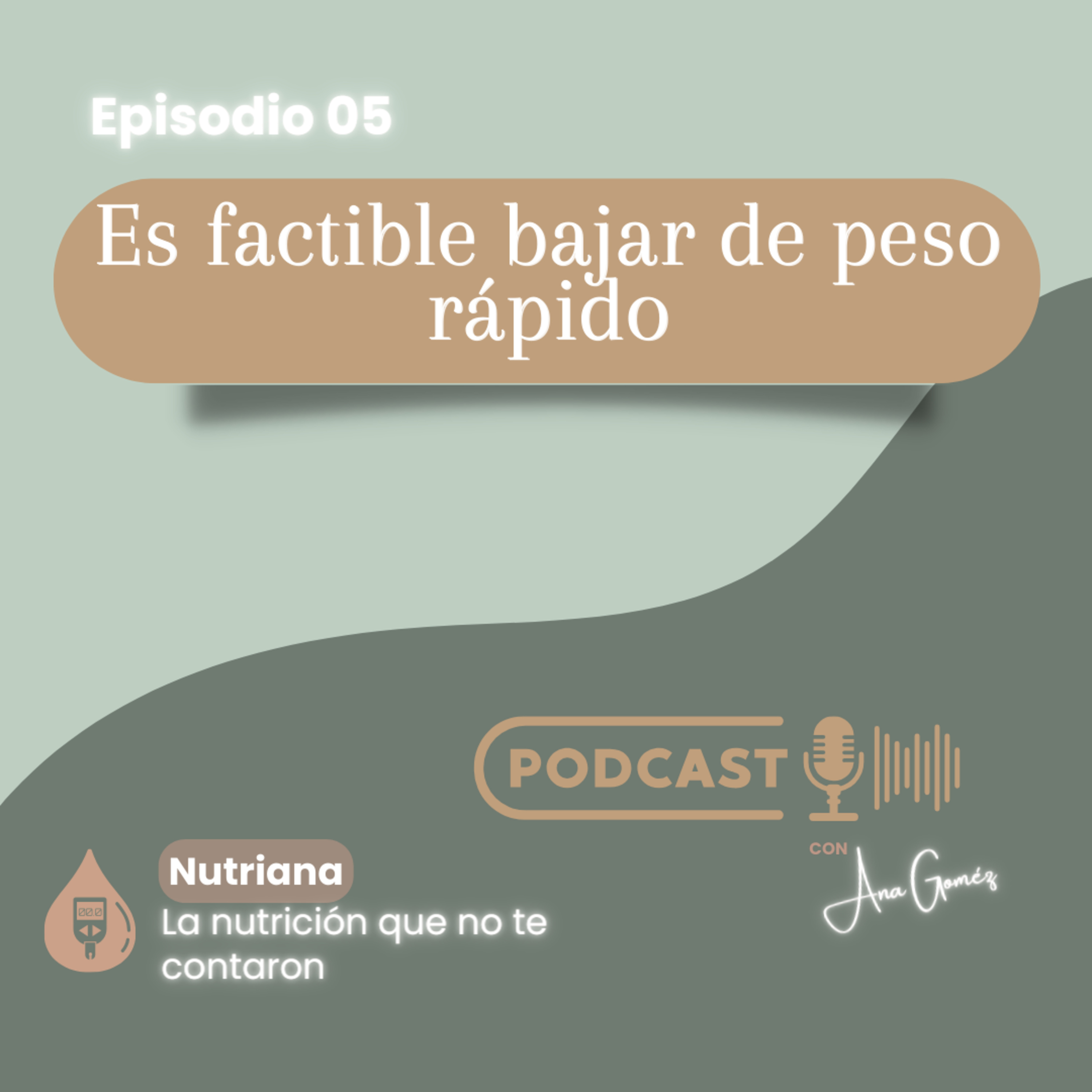 005_Es factible bajar de peso rápido. episode artwork