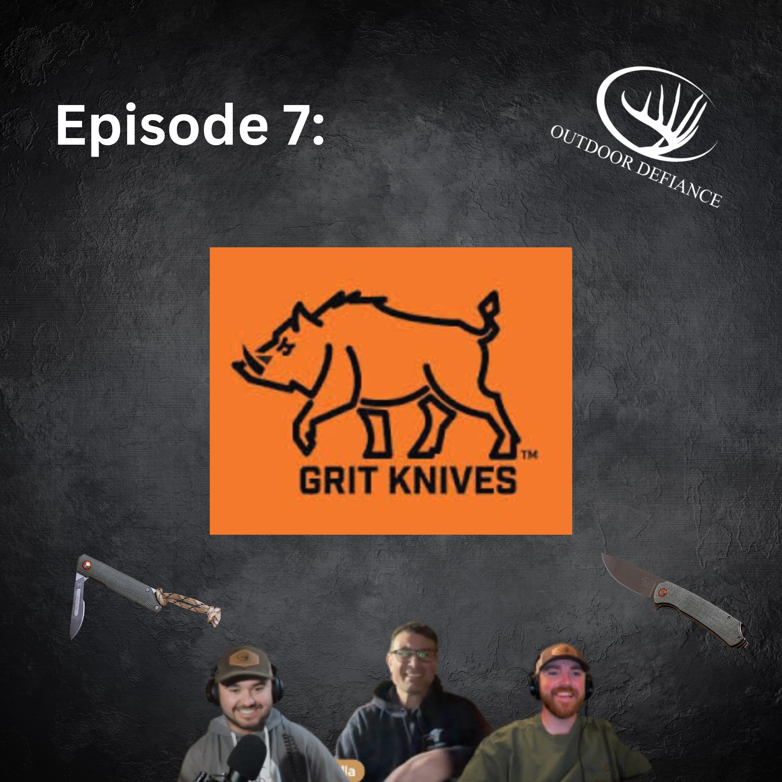 Episode 7: How GritKnives Got Started, Hunting Hogs in California, SnowBoarding, and the Outdoors. episode artwork