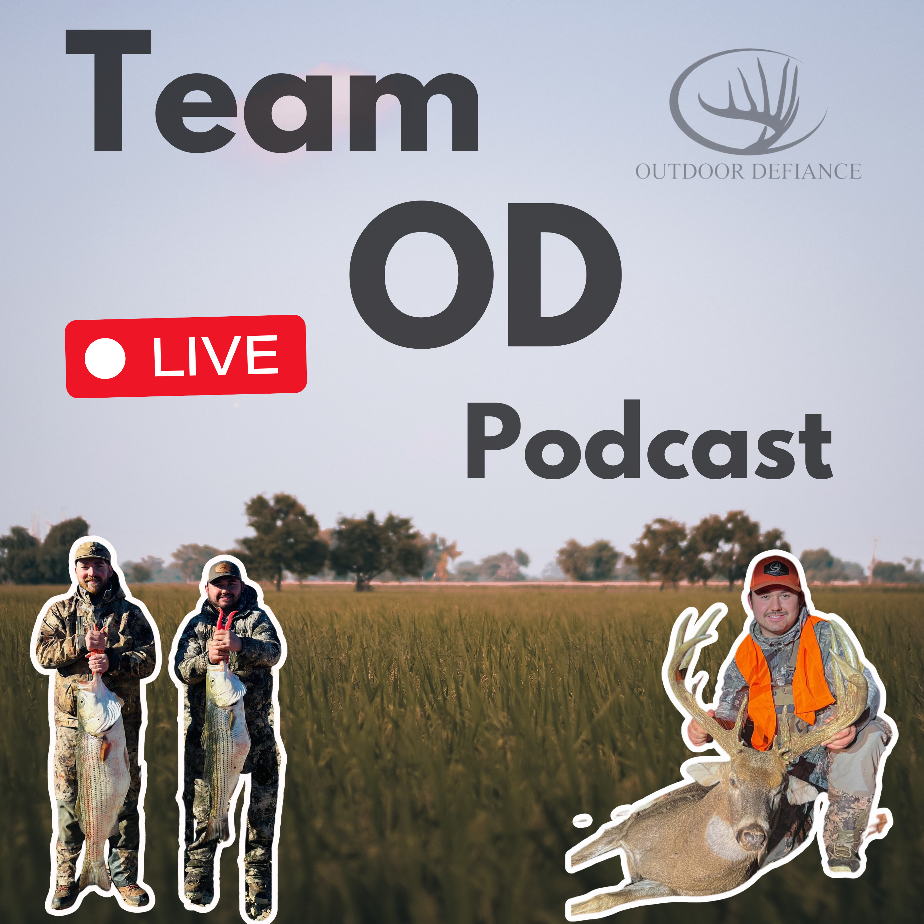 Episode 37: Live Podcast | Ice Fishing | Turkey Hunting | Interacting with Guest episode artwork