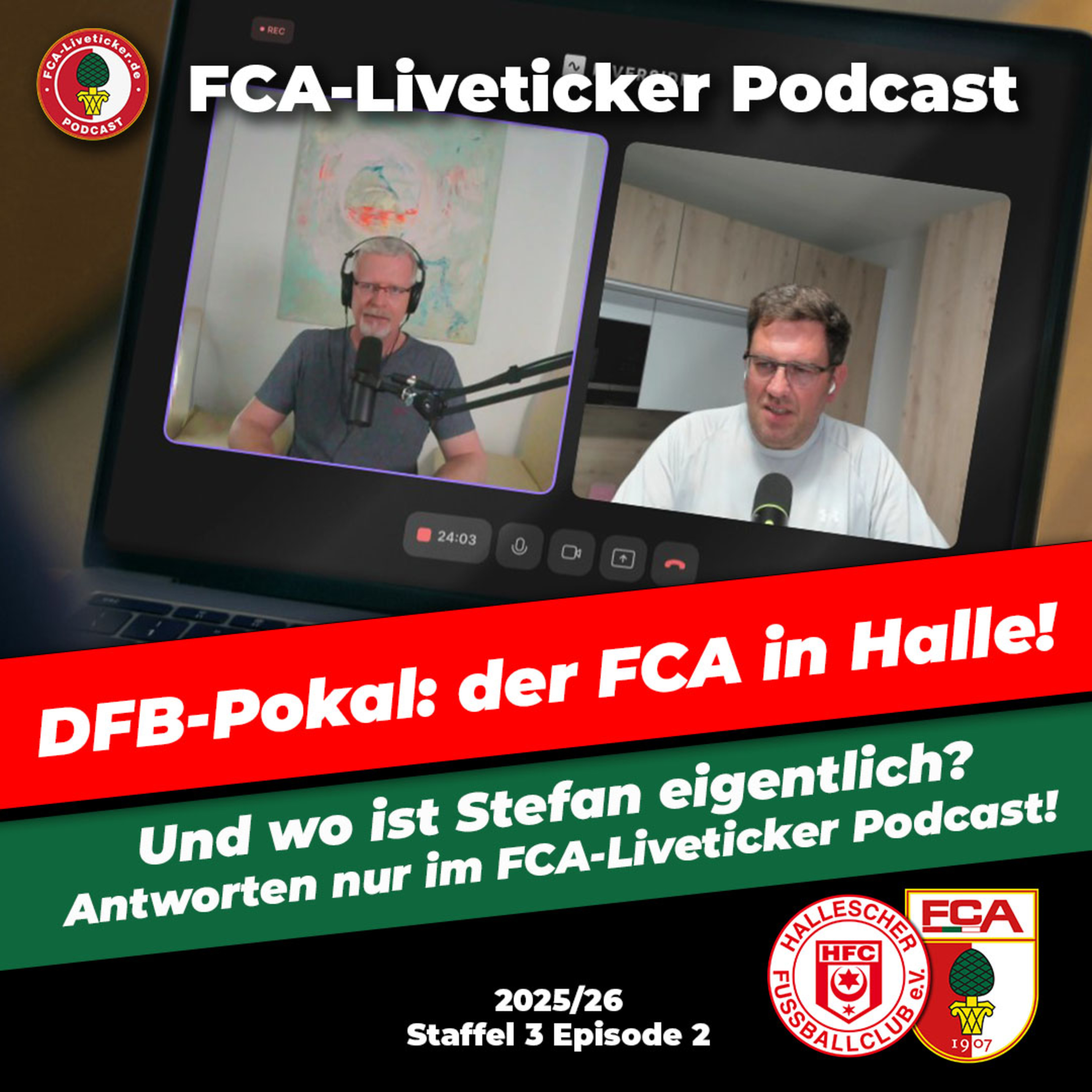 Los geht's - Saison 2025/26 - 1. Pokalrunde - Der FCA in Halle gefordert! episode artwork