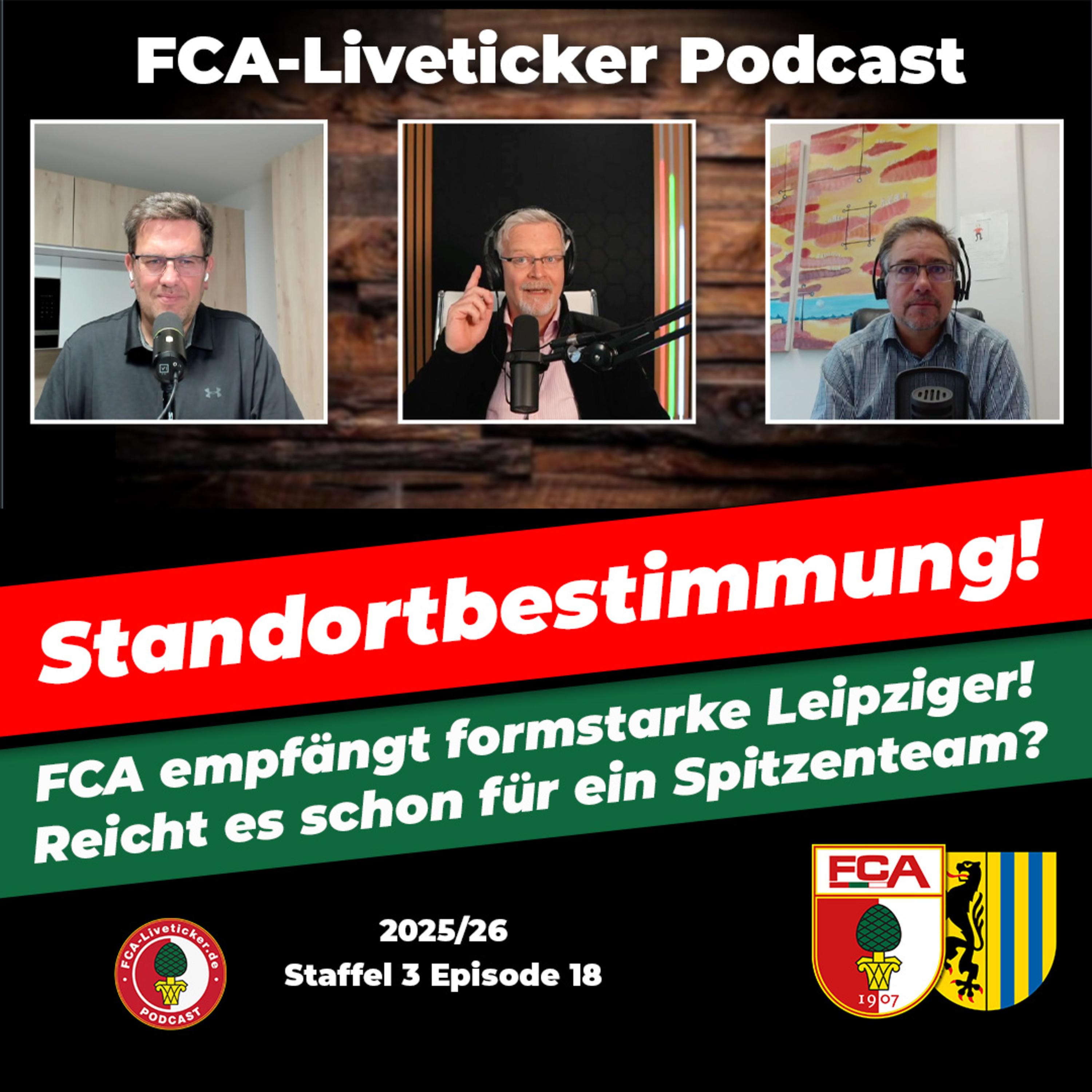 Echter Härtetest für den FCA ⚽️ Formstarke Leipziger zu Gast