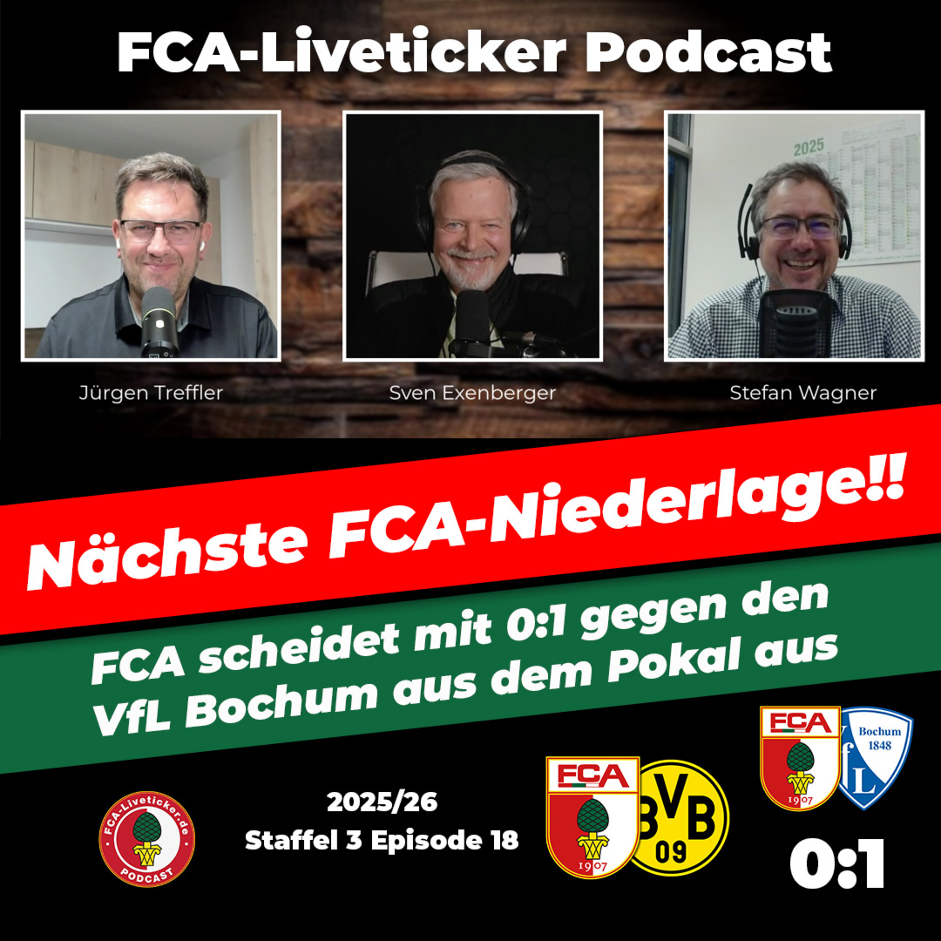 Pokal-Aus gegen Bochum, und jetzt der BVB ⚽️ FCA rutscht immer weiter in die Krise episode artwork