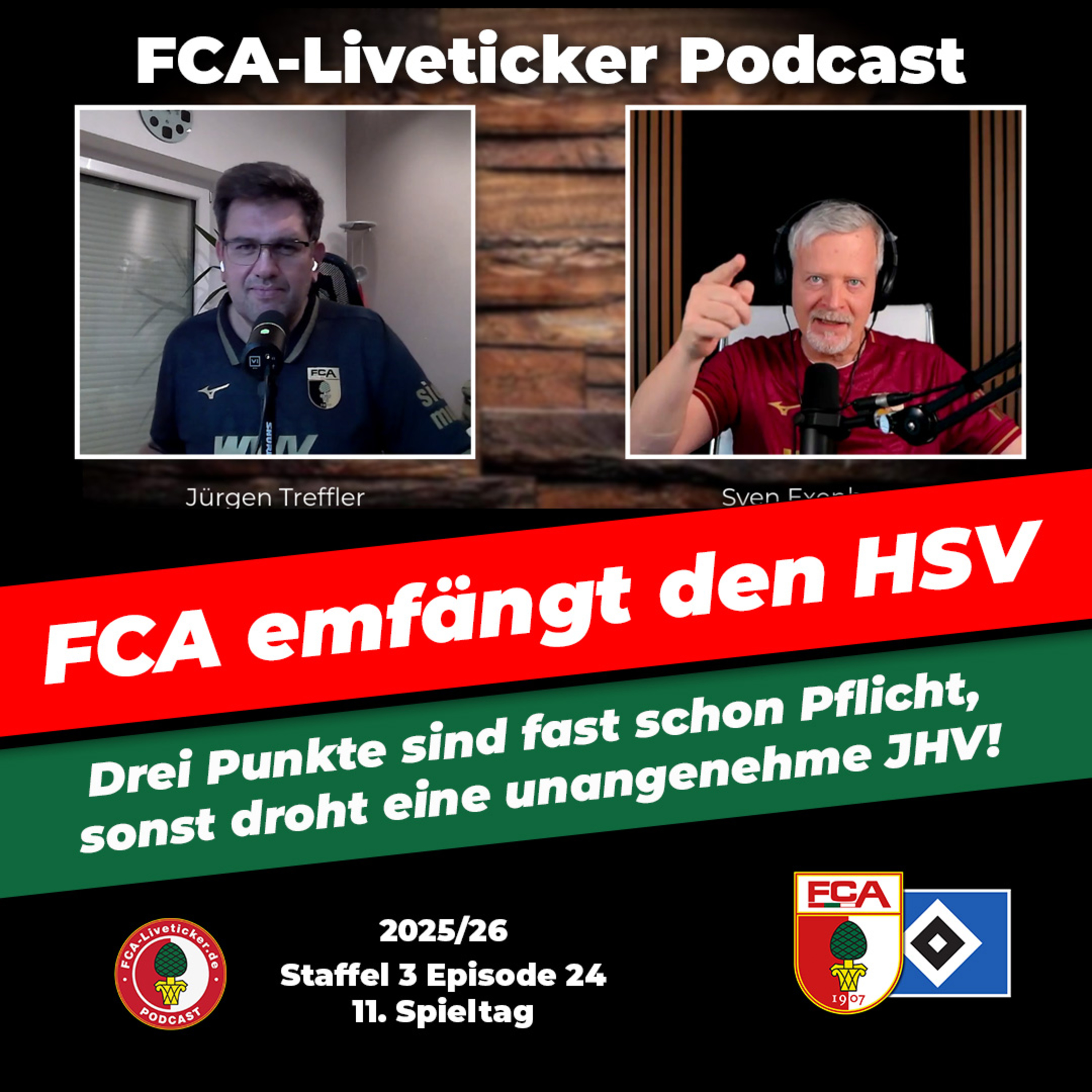 Der FCA am Scheideweg? ⚽️ Ein Sieg gegen den HSV ist (fast schon) Pflicht!