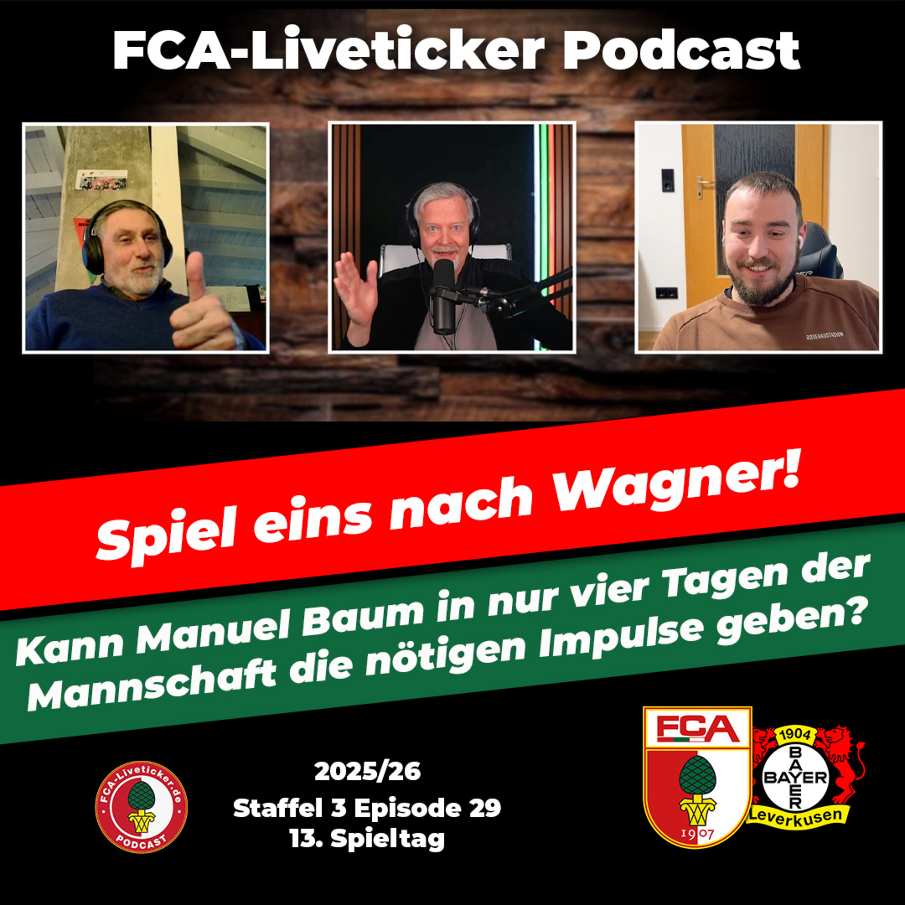 Kompletter Neustart beim FCA!! ⚽️ Mit Manuel Baum gegen Leverkusen