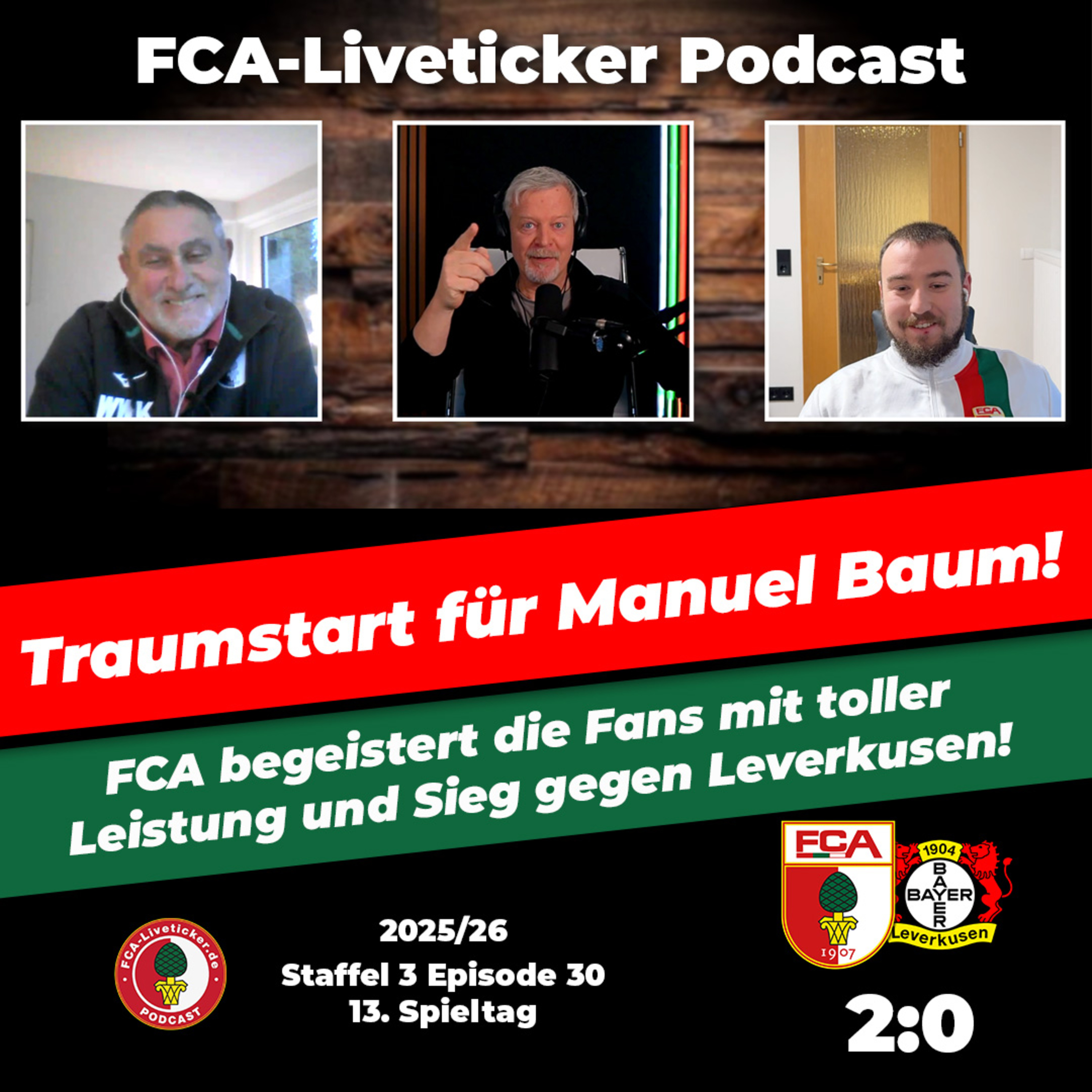 Manuel Baum führt FCA zum Sieg ⚽️ Neustart gelungen episode artwork