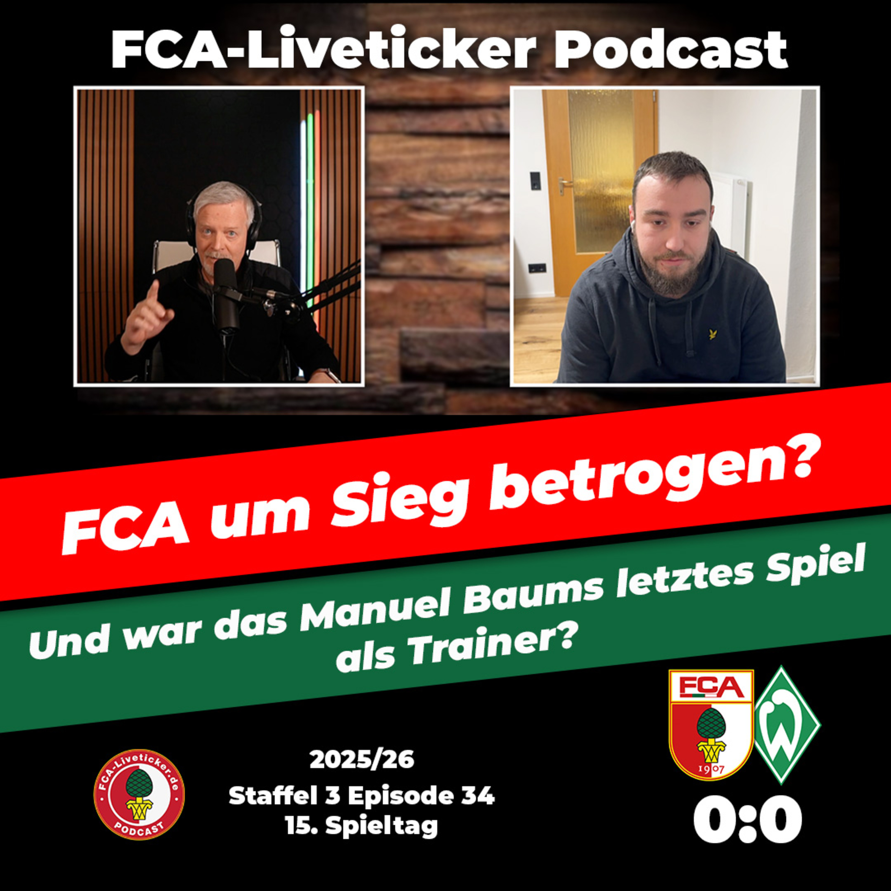 FCA um Sieg betrogen ⚽️ Bleibt Manuel Baum doch Trainer?