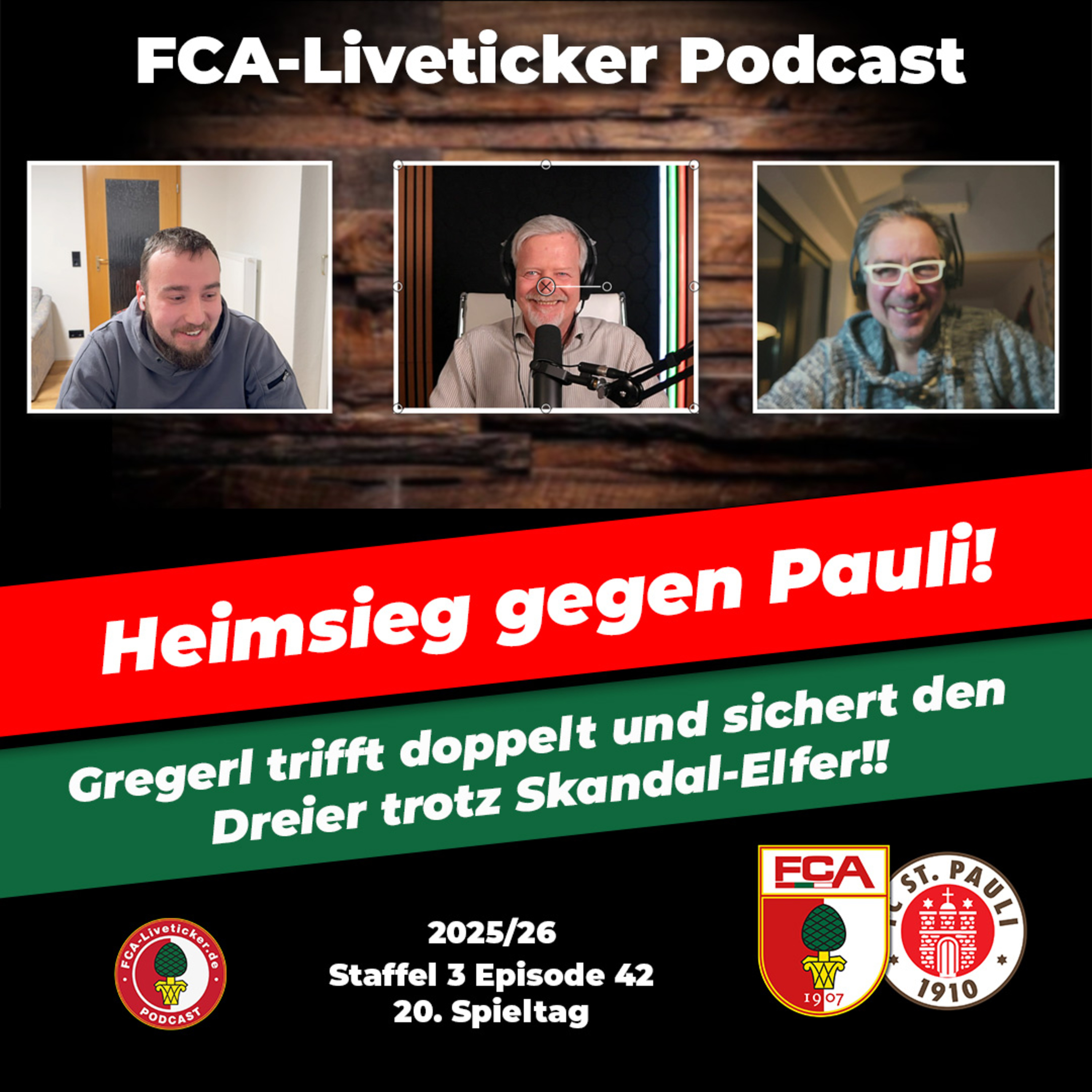 Wichtiger Dreier gegen St. Pauli ⚽️ FCA siegt 2:1 gegen starke Kiez-Kicker episode artwork