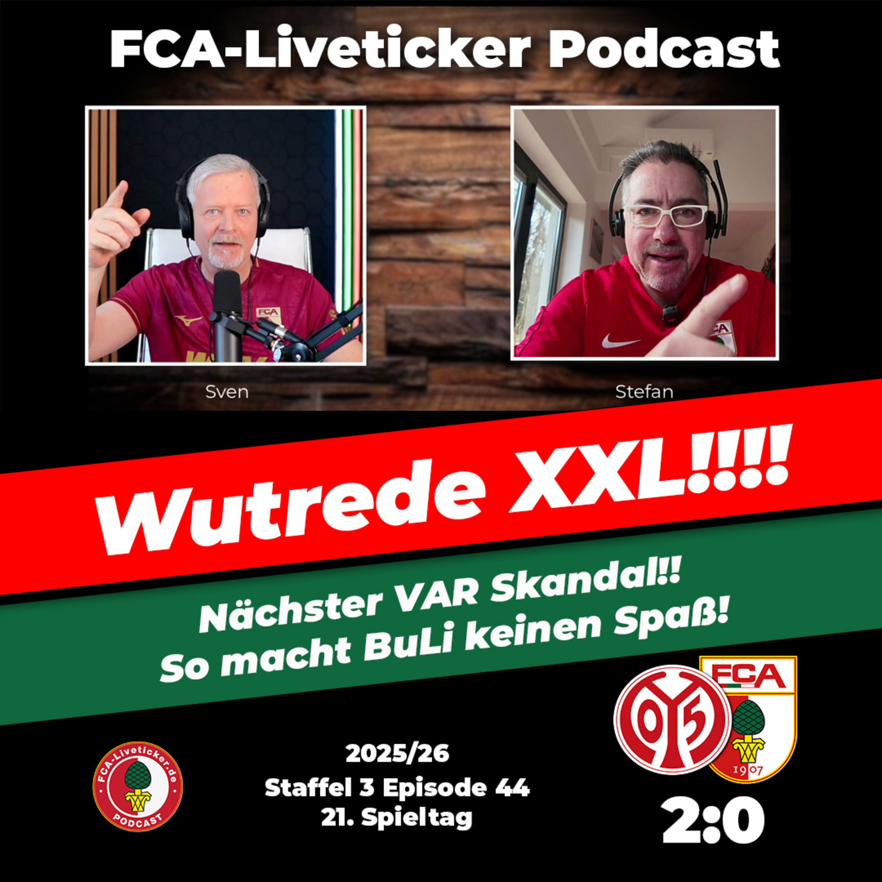 Nächster VAR-Skandal!! Ich bin’s leid! ⚽️ FCA verliert 0:2 in Mainz, zwei Elfmeter