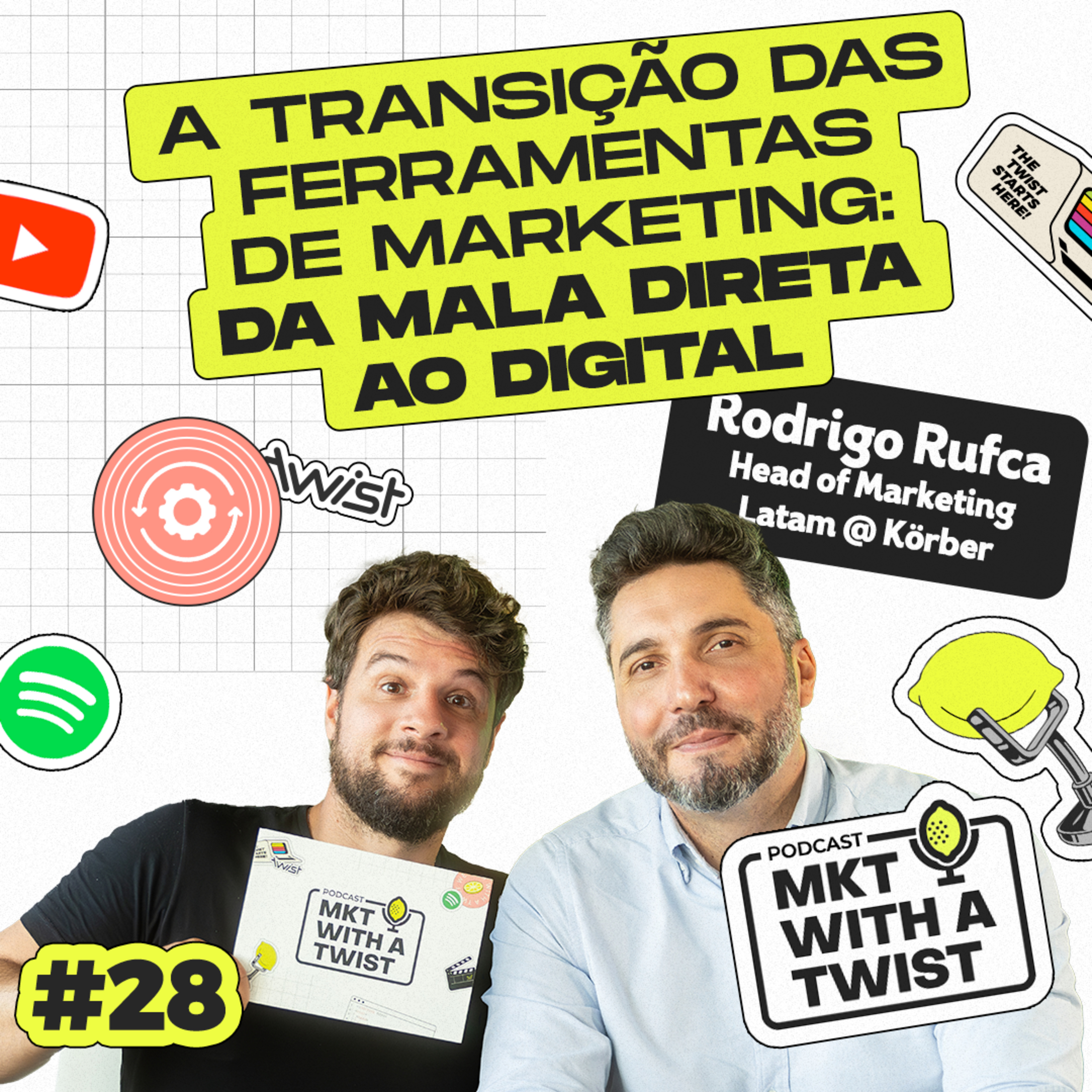 A transição das ferramentas de Marketing: da mala direta ao digital | #28 Rodrigo Rufca