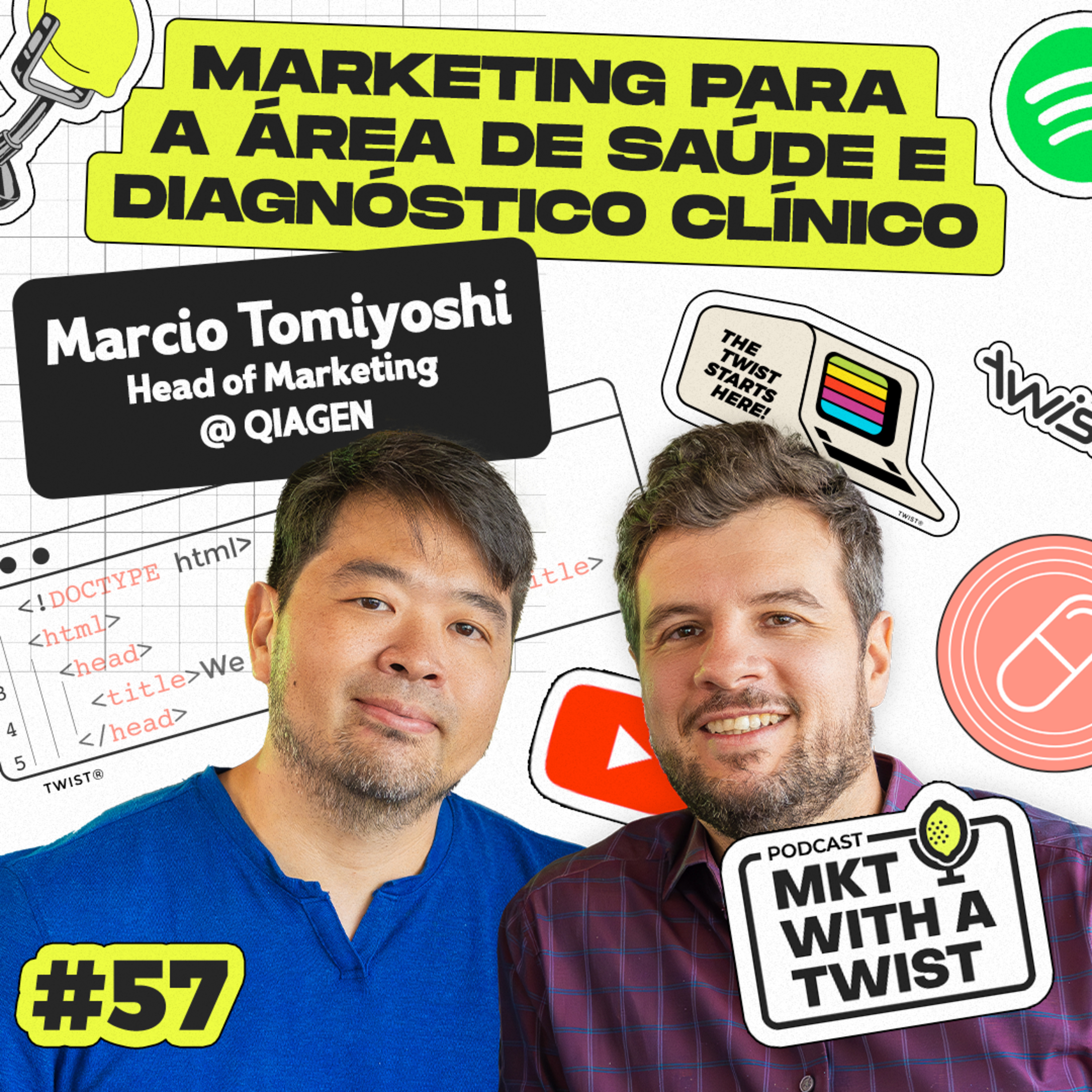 Marketing para a área de saúde e diagnóstico clínico | #57 Marcio Tomiyoshi