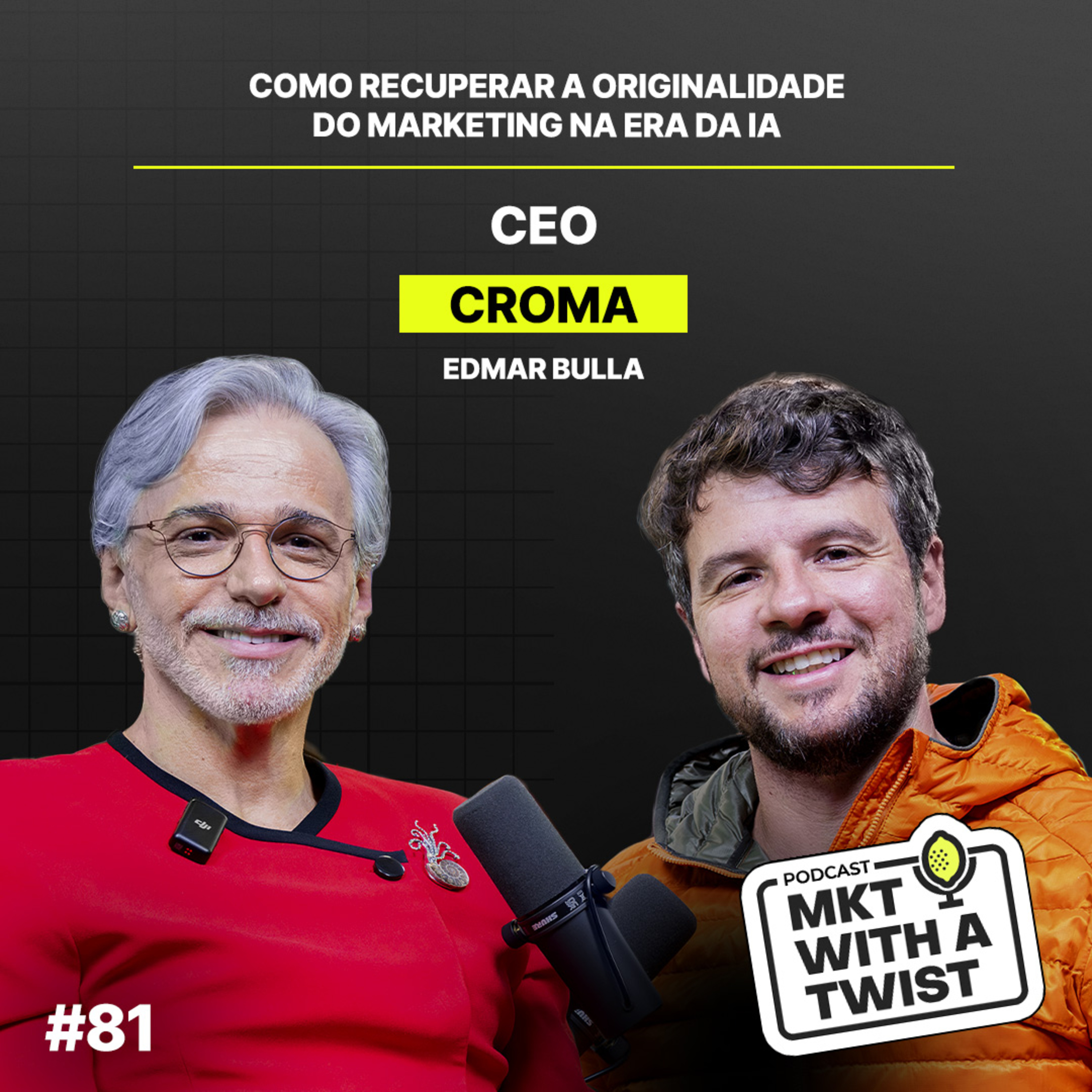 Como recuperar a originalidade do Marketing na era da IA | #81 Edmar Bulla episode artwork