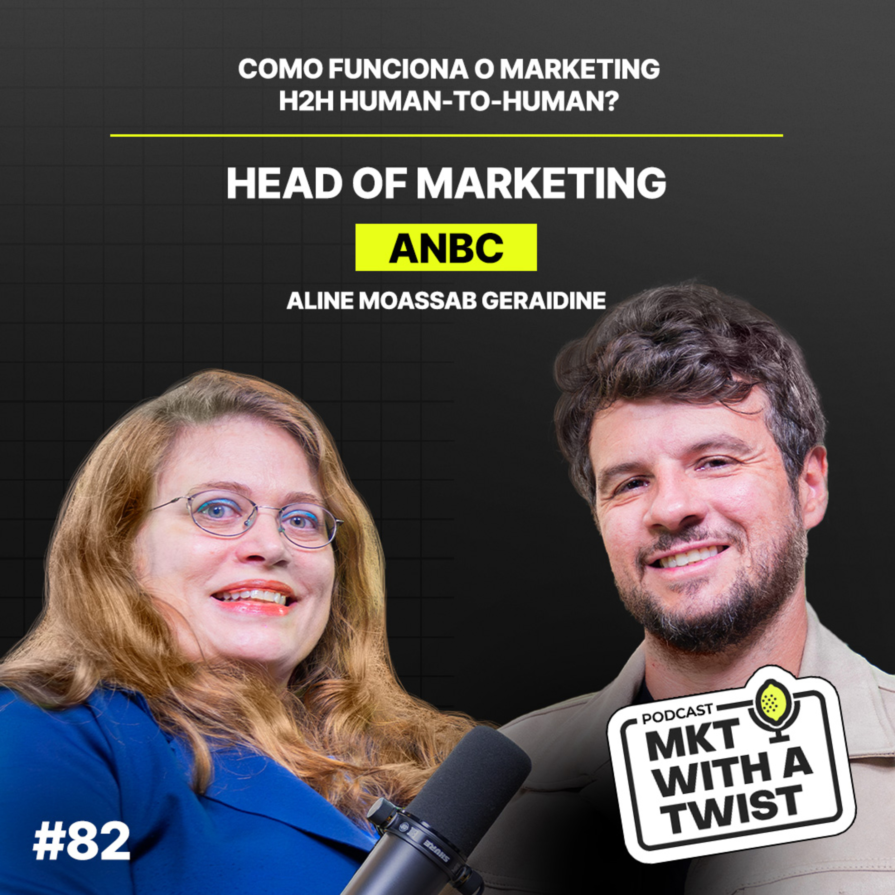 Como funciona o Marketing H2H Human-to-Human? | #82 Aline Moassab Geraidine episode artwork