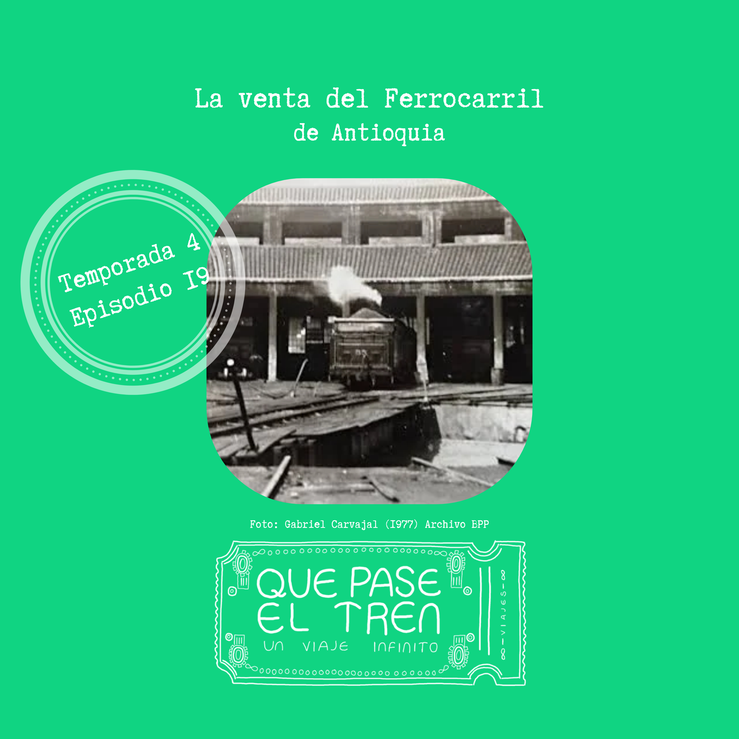 Portada de Que pase el tren
