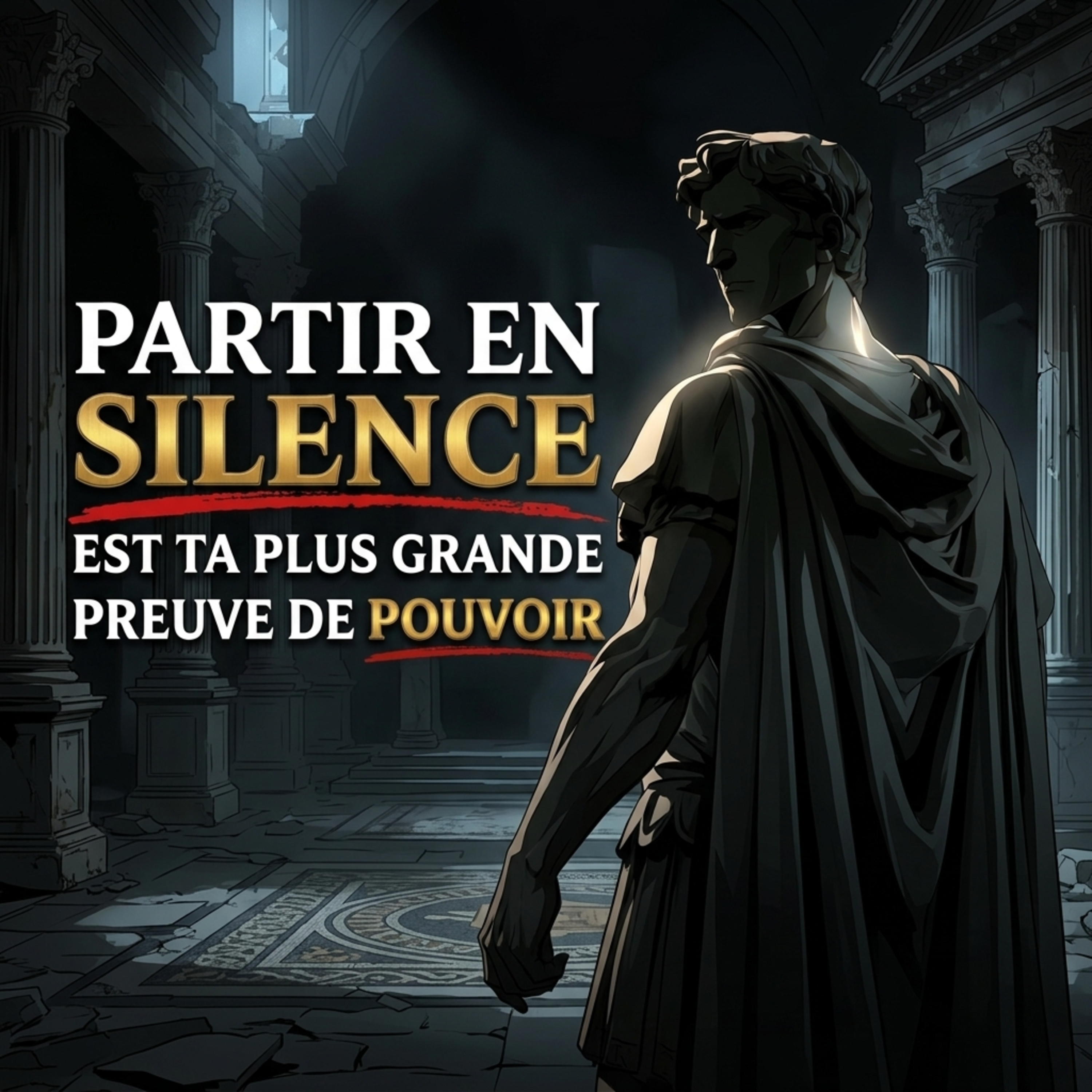 Partir en silence est ta plus grande preuve de force | Stoïcisme episode artwork