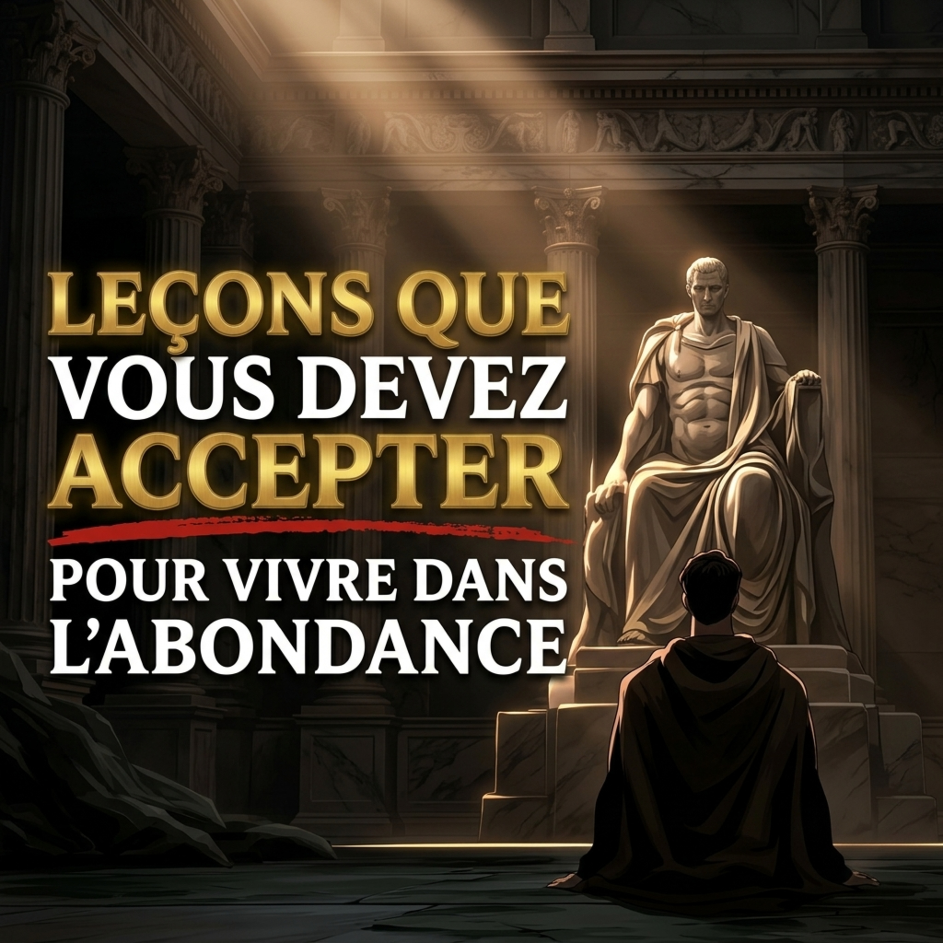 10 LEÇONS que vous devez ACCEPTER pour VIVRE DANS L'ABONDANCE | STOÏCISME episode artwork