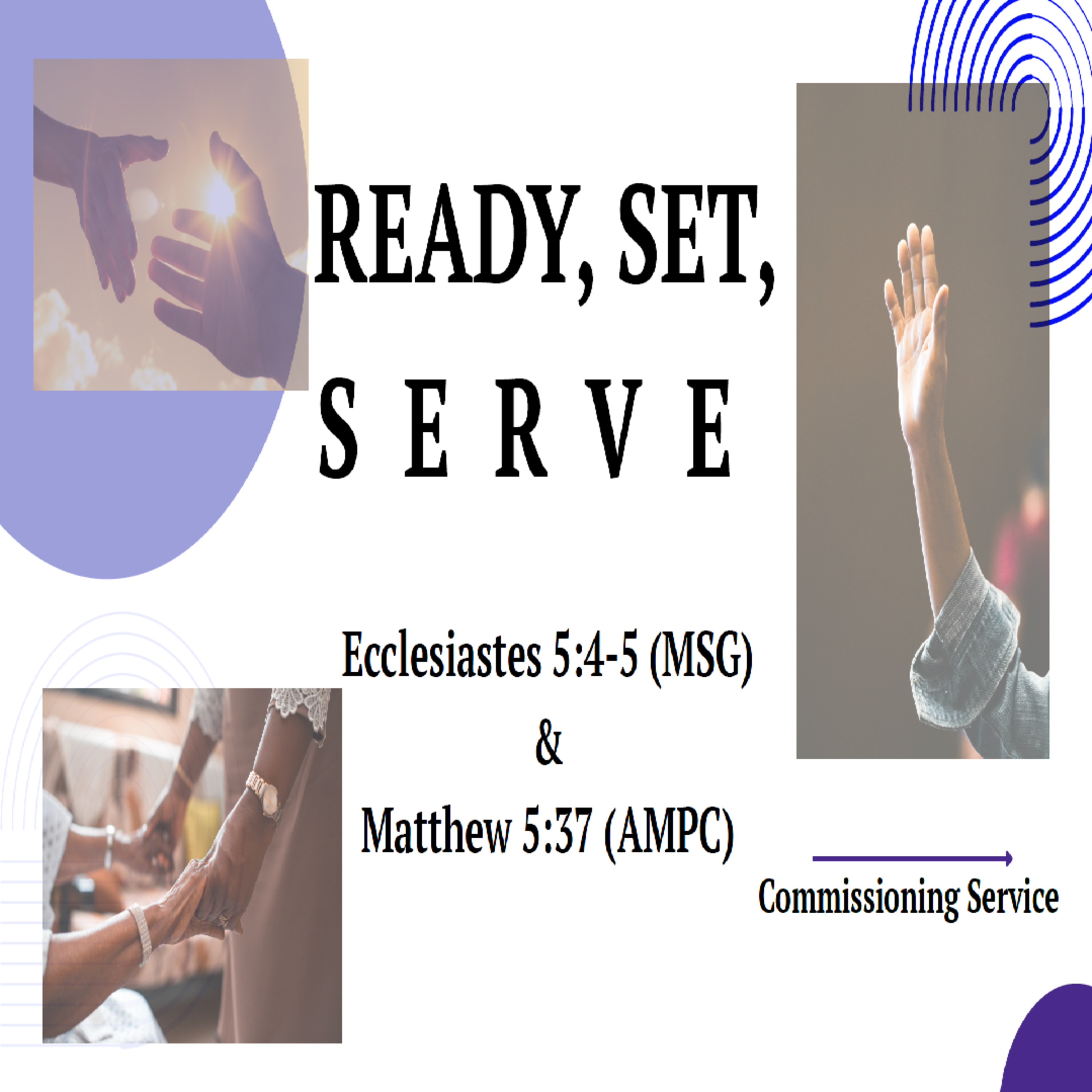 Ready, Set, SERVE - Pastor Harvey Carey episode artwork