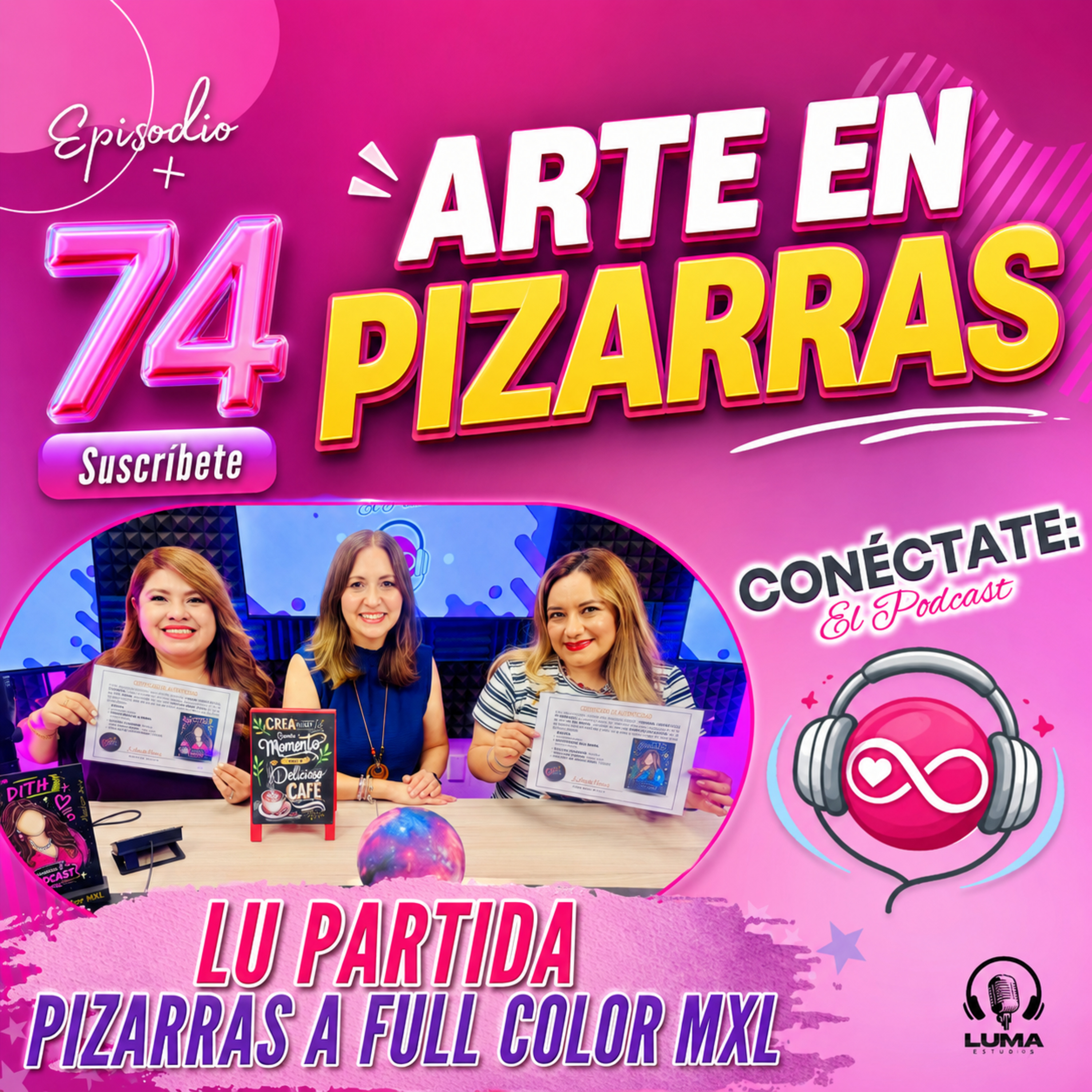 Portada de Conéctate: El Podcast