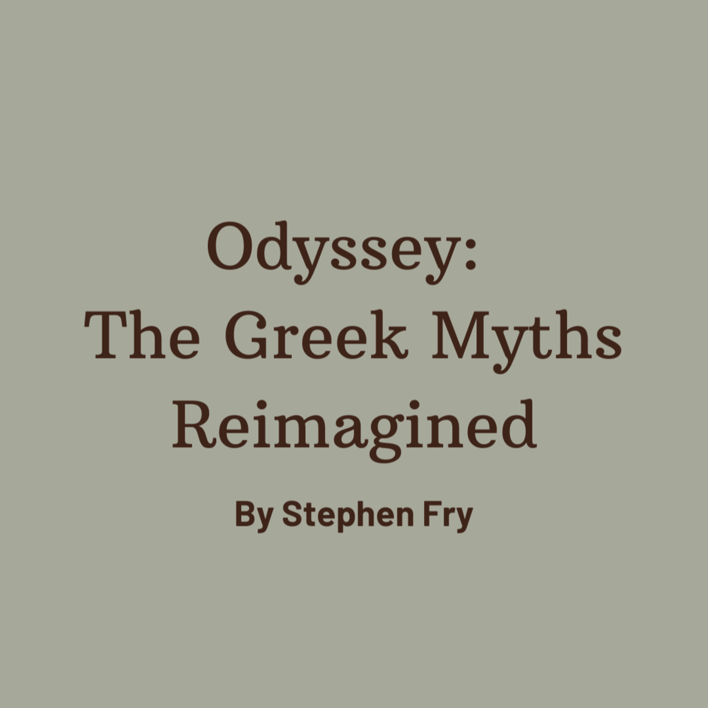 Club Meeting 61 - Odyssey: The Greek Myths Reimagined episode artwork