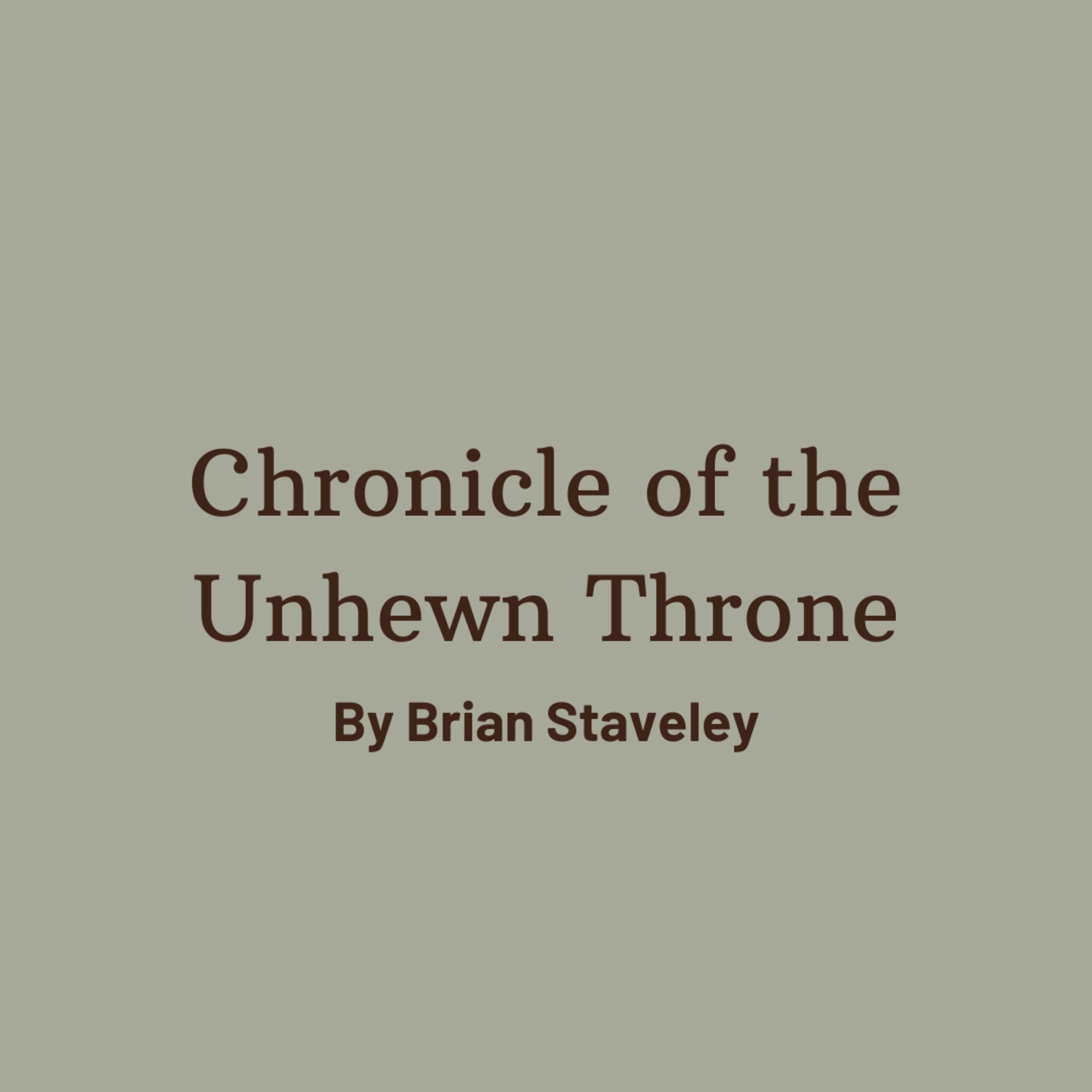 Club Meeting 67 - Chronicle of the Unhewn Throne episode artwork