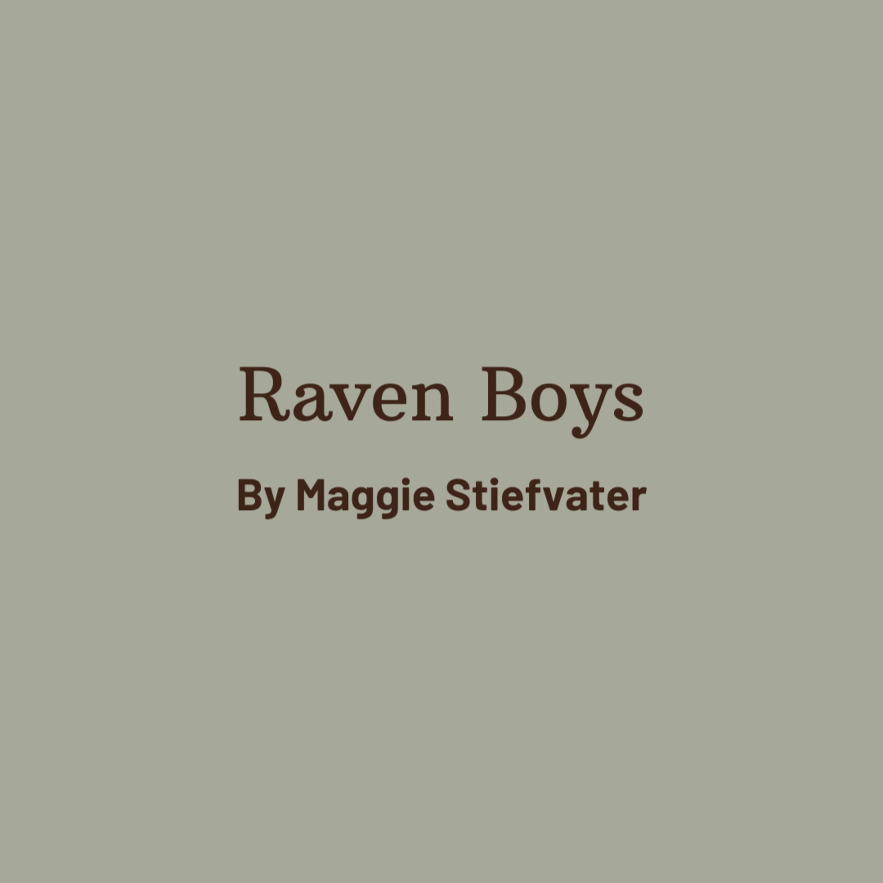 Club Meeting 68 - Raven Boys episode artwork