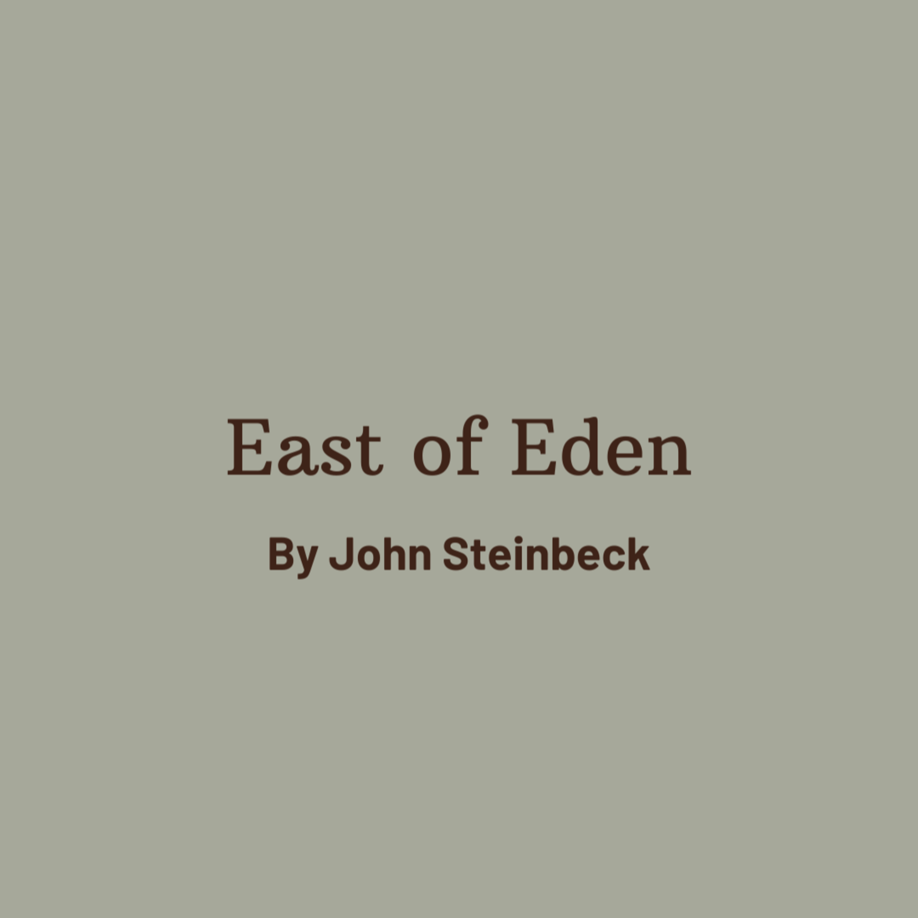 Club Meeting 71 - East of Eden episode artwork