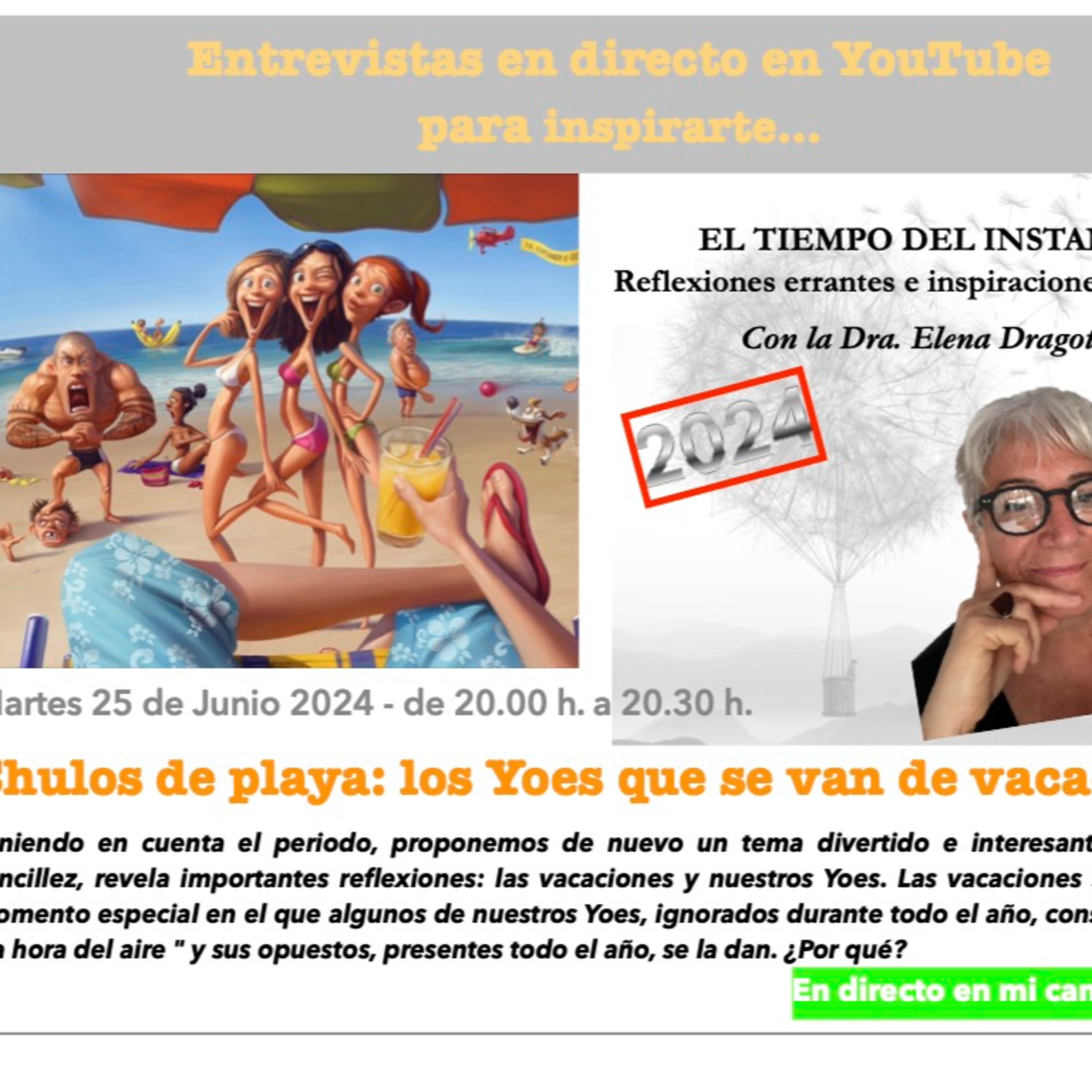 CHULOS DE PLAYA: LOS YOES QUE SE VAN DE VACACIONES episode artwork